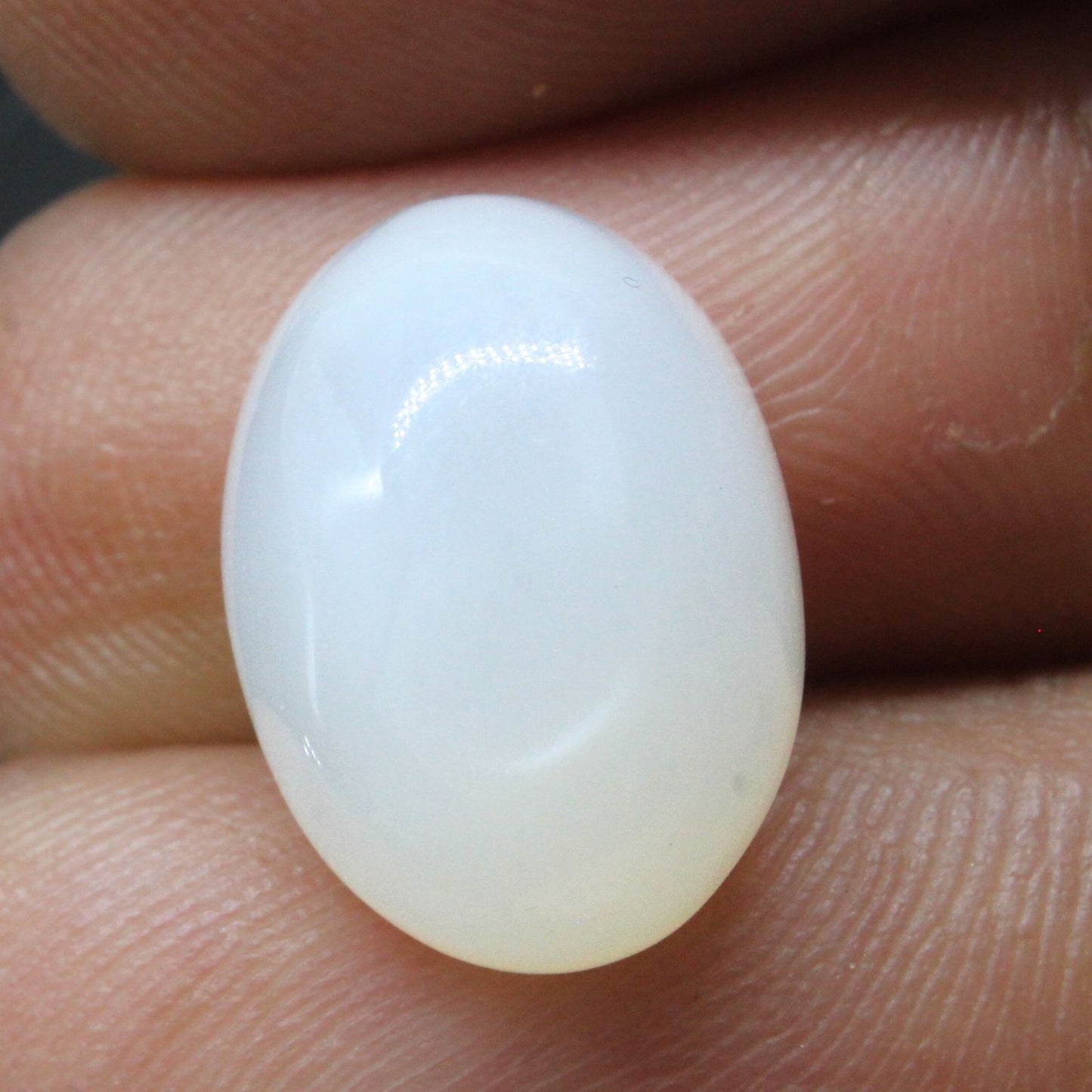 5.4Ct Natural white Moonstone Oval Rashi Gemstone