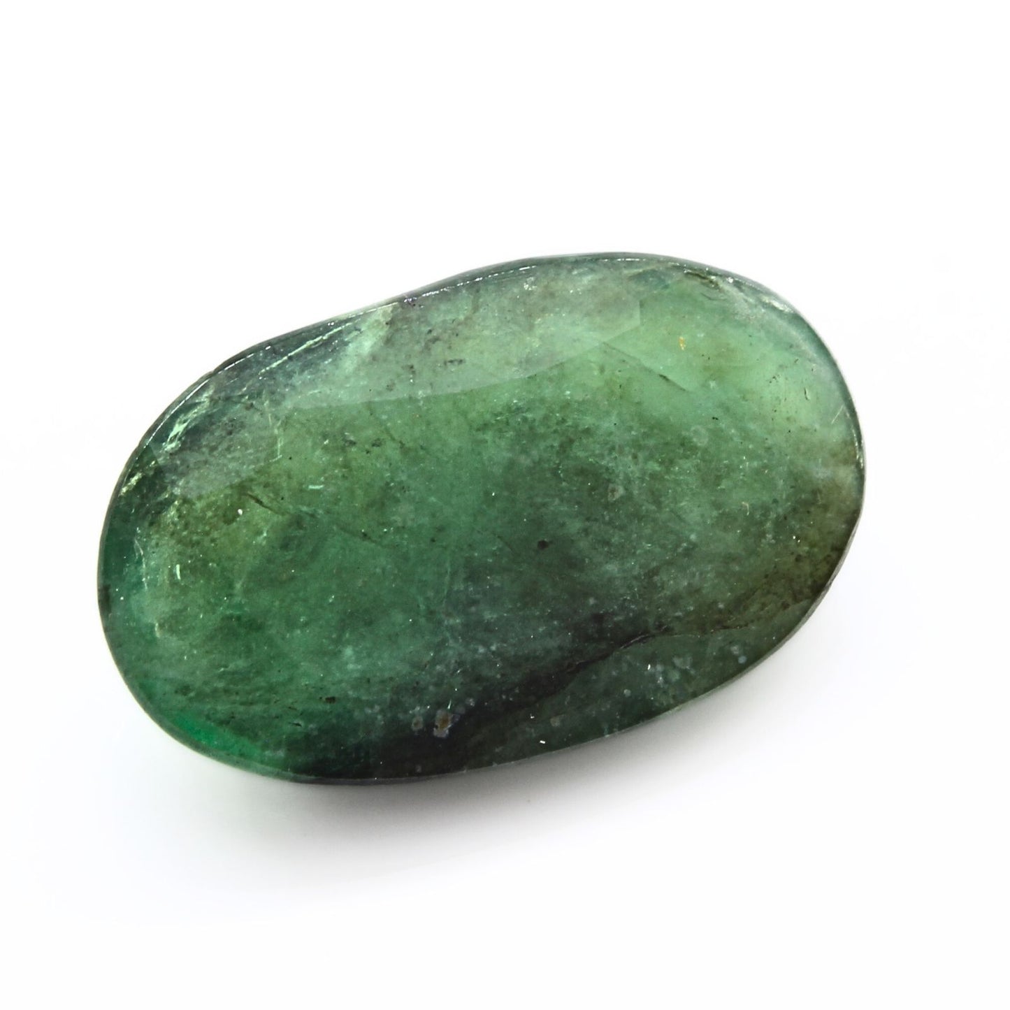 4.4Ct Natural Green Emerald (Panna) Oval Cut Gemstone