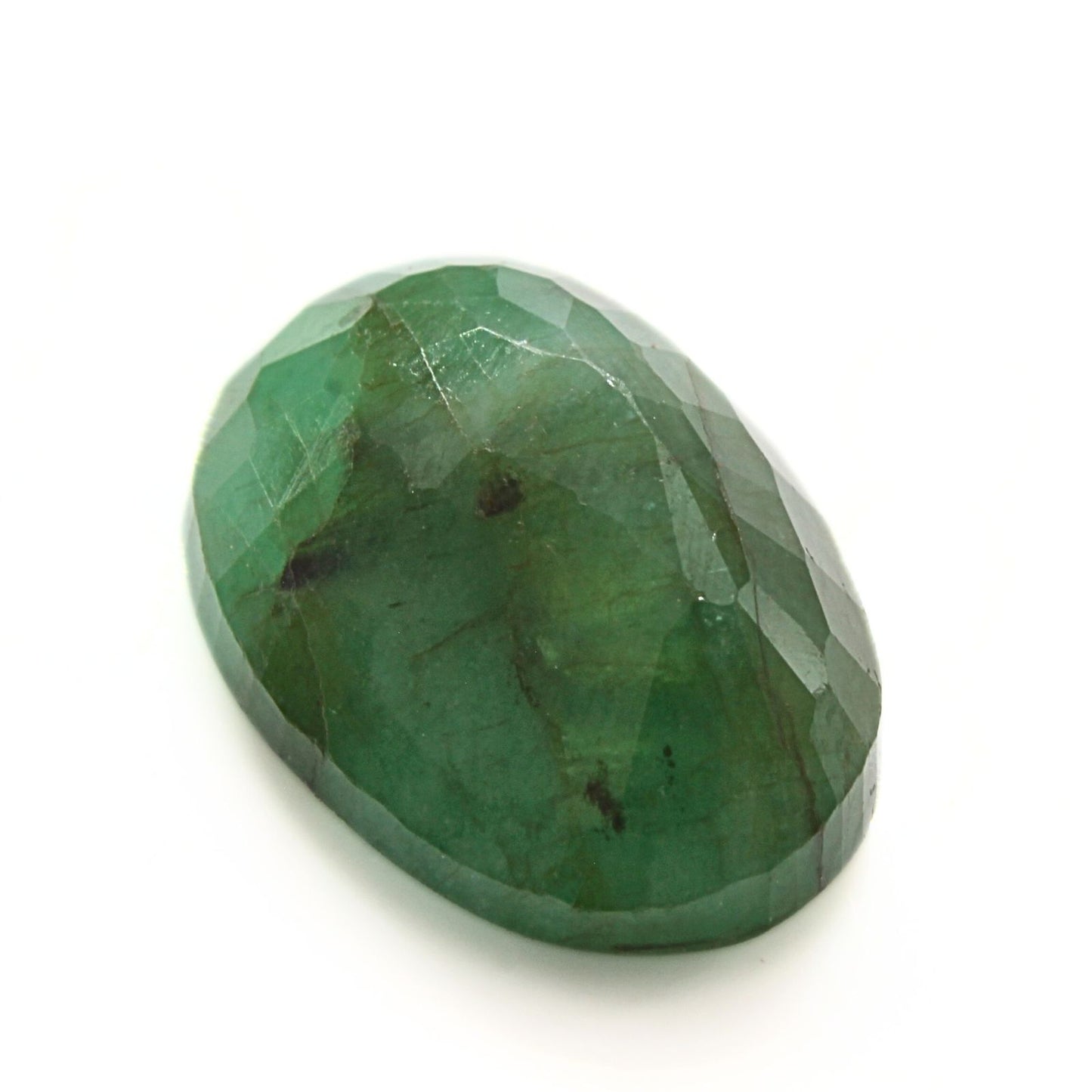 6.2Ct Natural Green Emerald (Panna) Oval Cut Gemstone