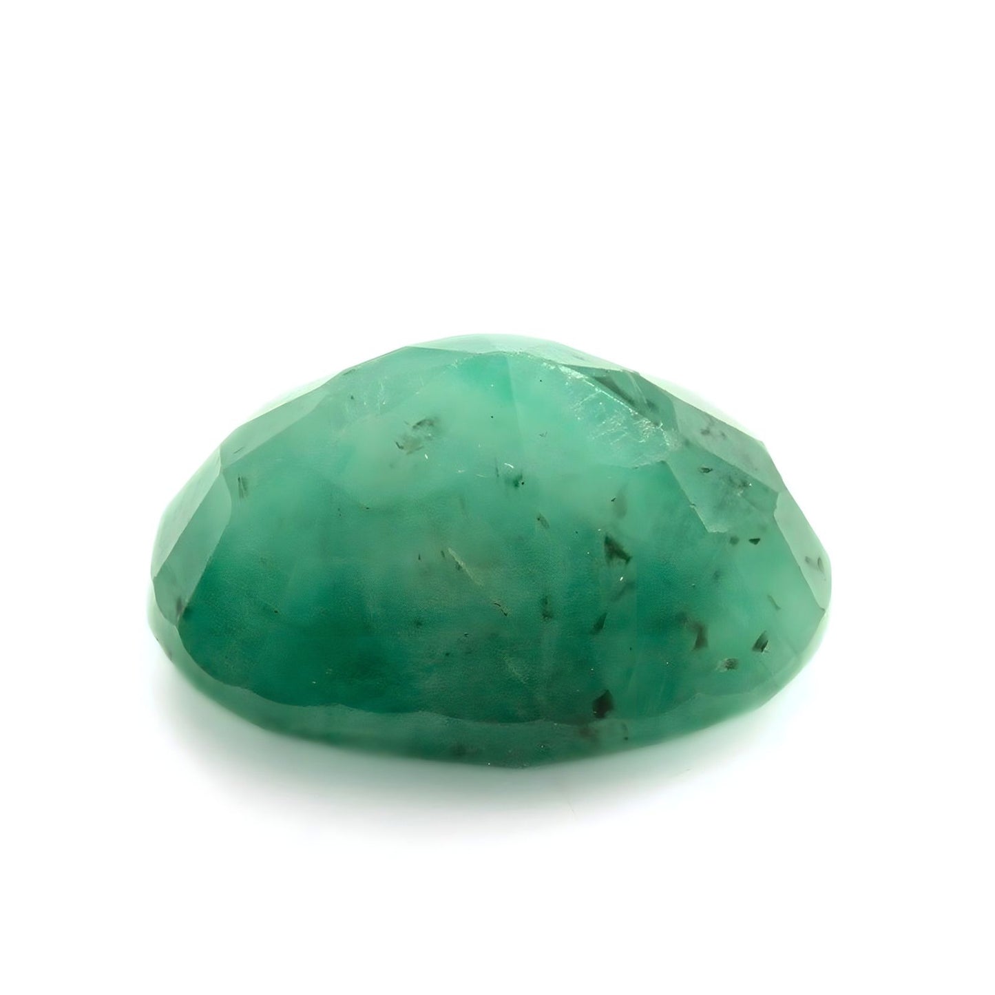 3.9Ct Natural Green Emerald (Panna) Oval Cut Gemstone