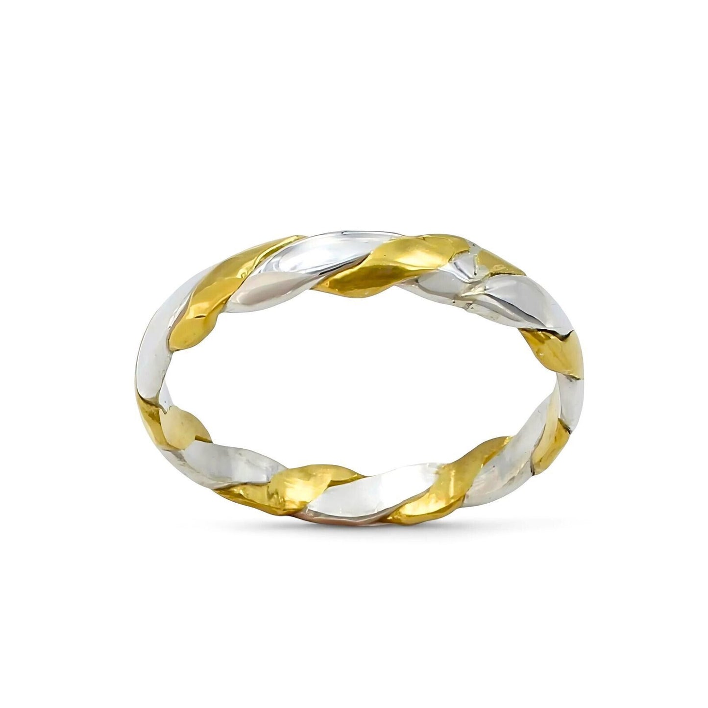 2 Metal Do Dhattu Gold Silver finger Ring for Red book remedy astrology