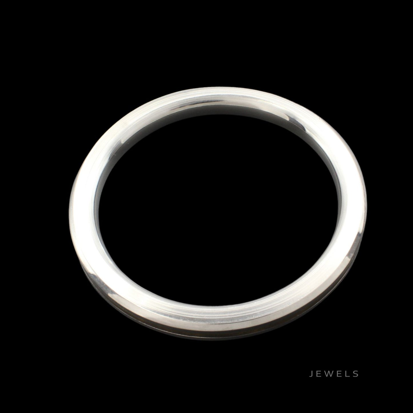Golden Line Stainless Steel Unisex kada Bangle Sikh Kada