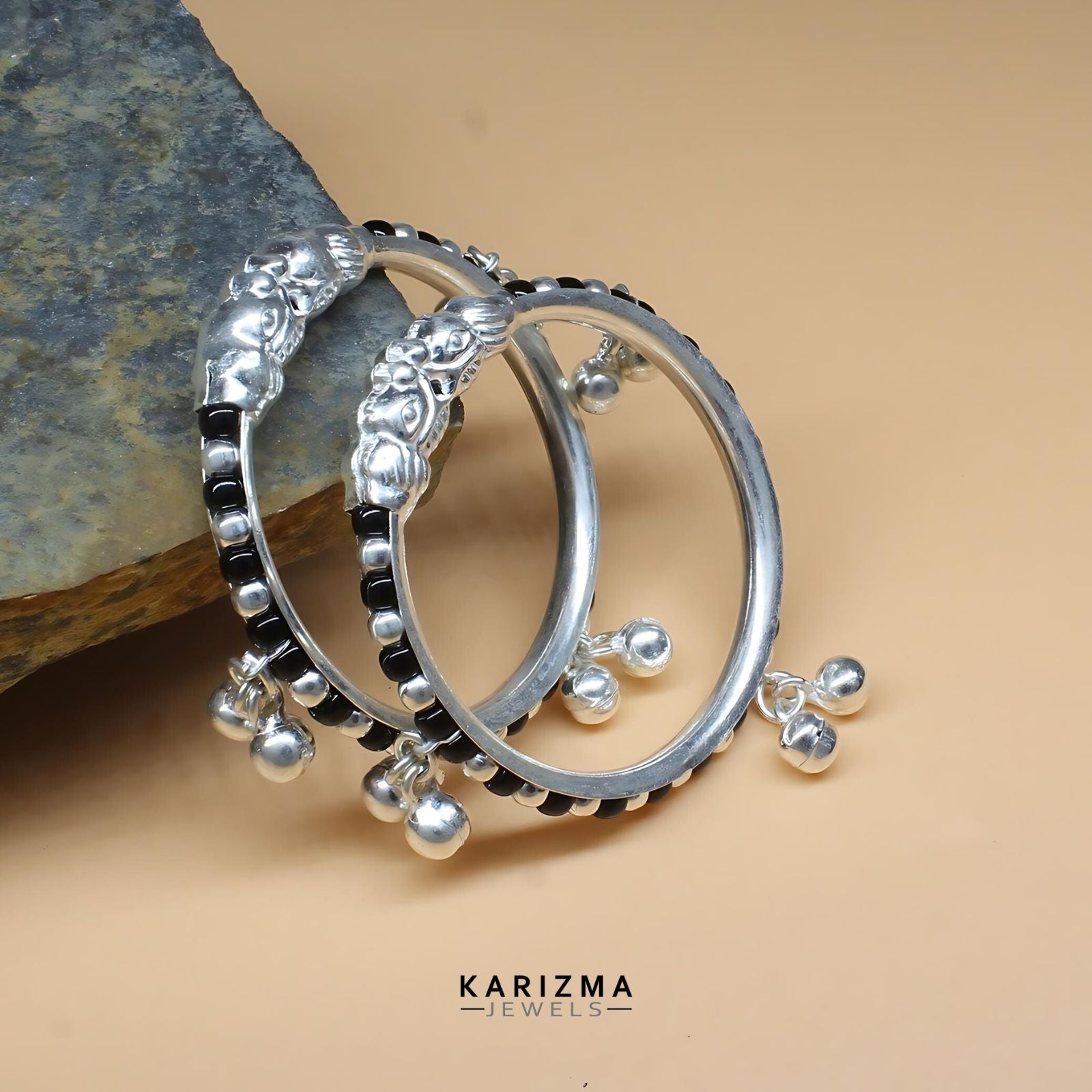 Silver Bangles For Baby Boy With Price Light Comfortable