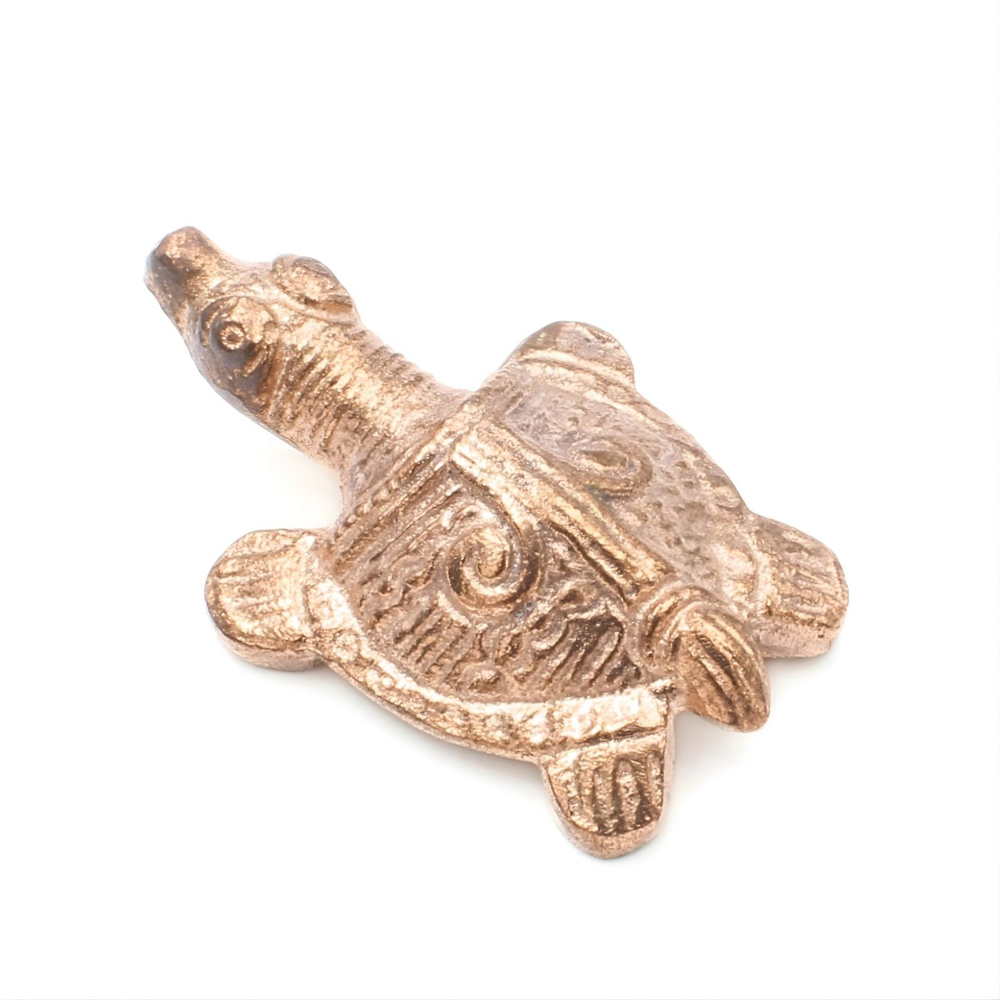 Pure Copper Turtle tortoise for Astrology Lal Kitab and red book remedies