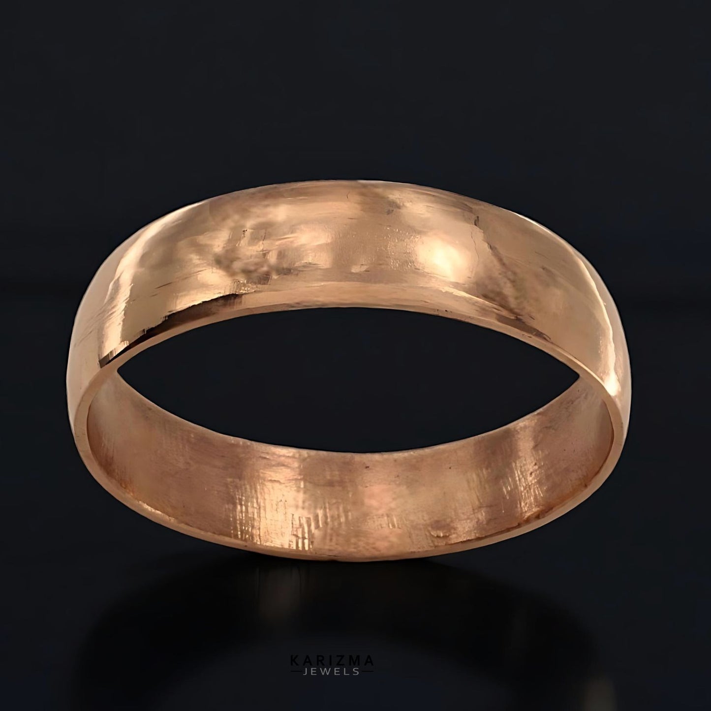 Heavy wide Jointless Copper Bangle bejod tamba ka kada for astrology