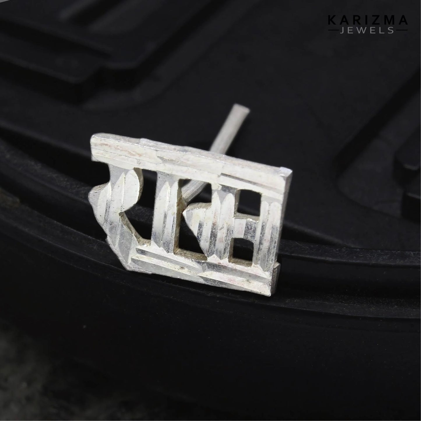 Real Sterling Silver pretty gifts Ram Single Stud Earring For Men