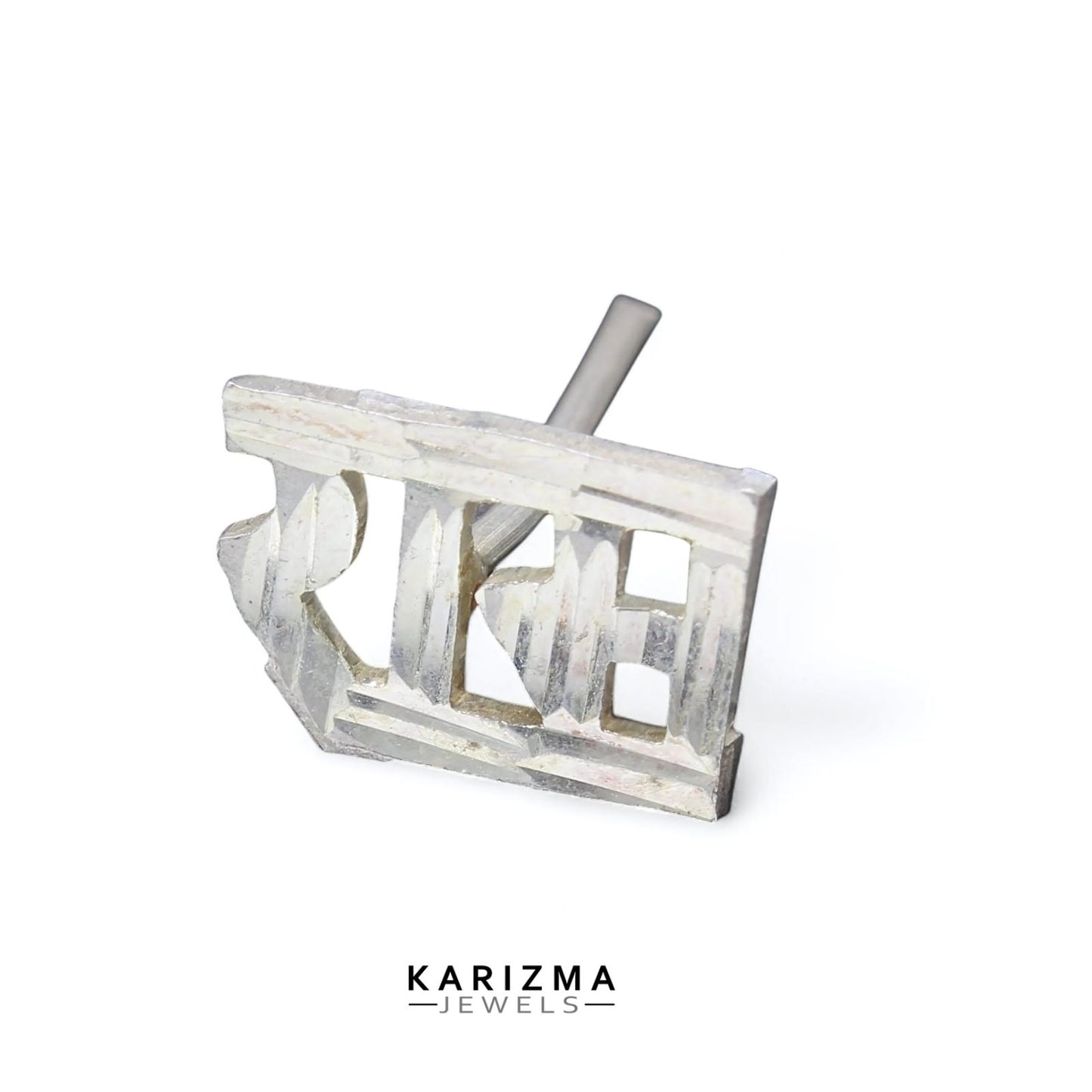 Real Sterling Silver pretty gifts Ram Single Stud Earring For Men