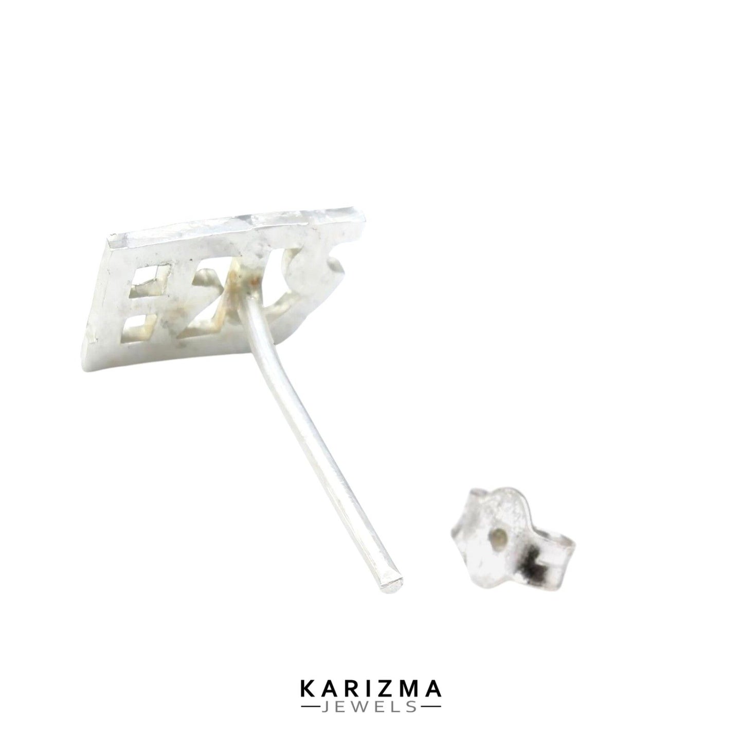 Real Sterling Silver pretty gifts Ram Single Stud Earring For Men