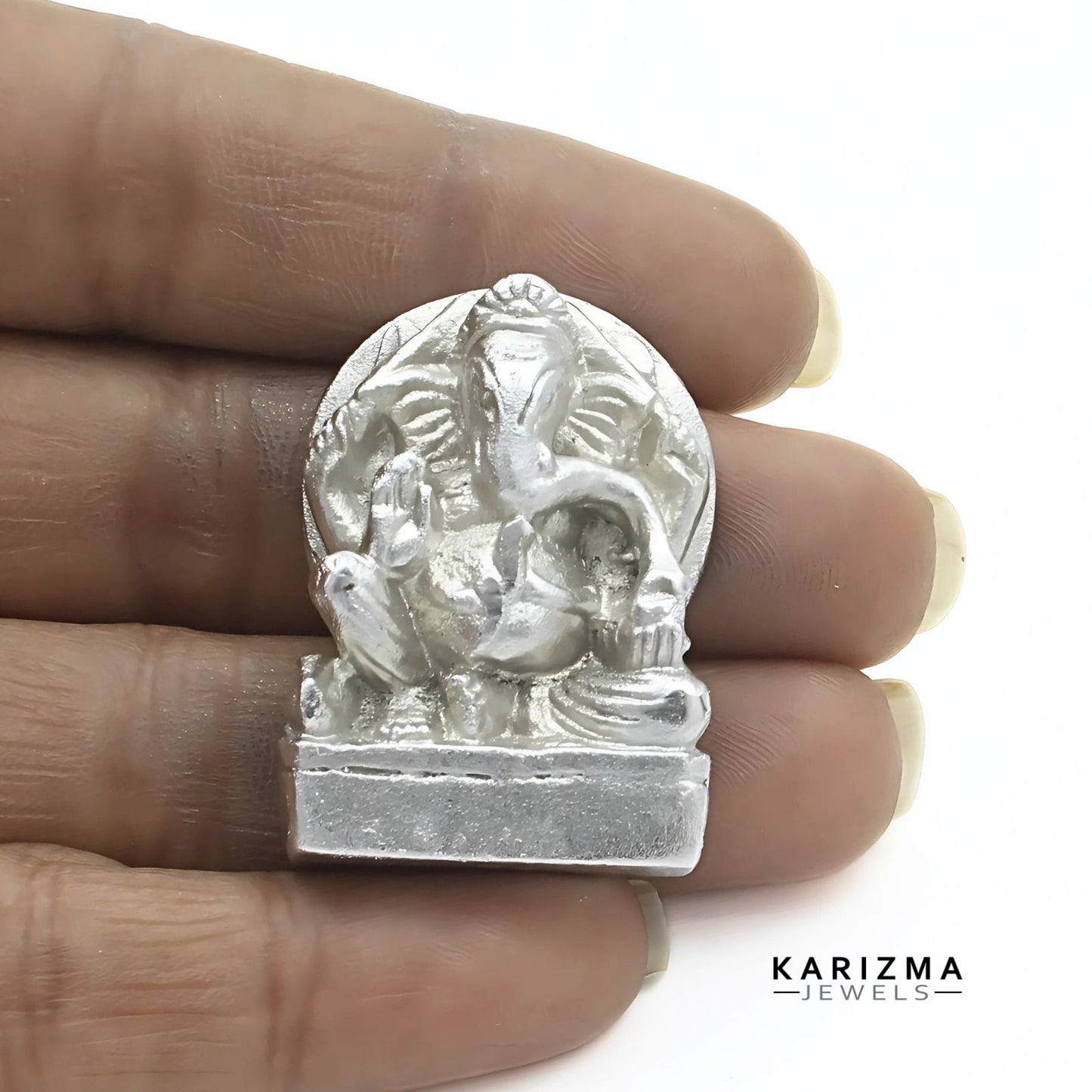 Real Parad (Mercury) Lakshmi Ganesh Idol for Home Puja Pooja