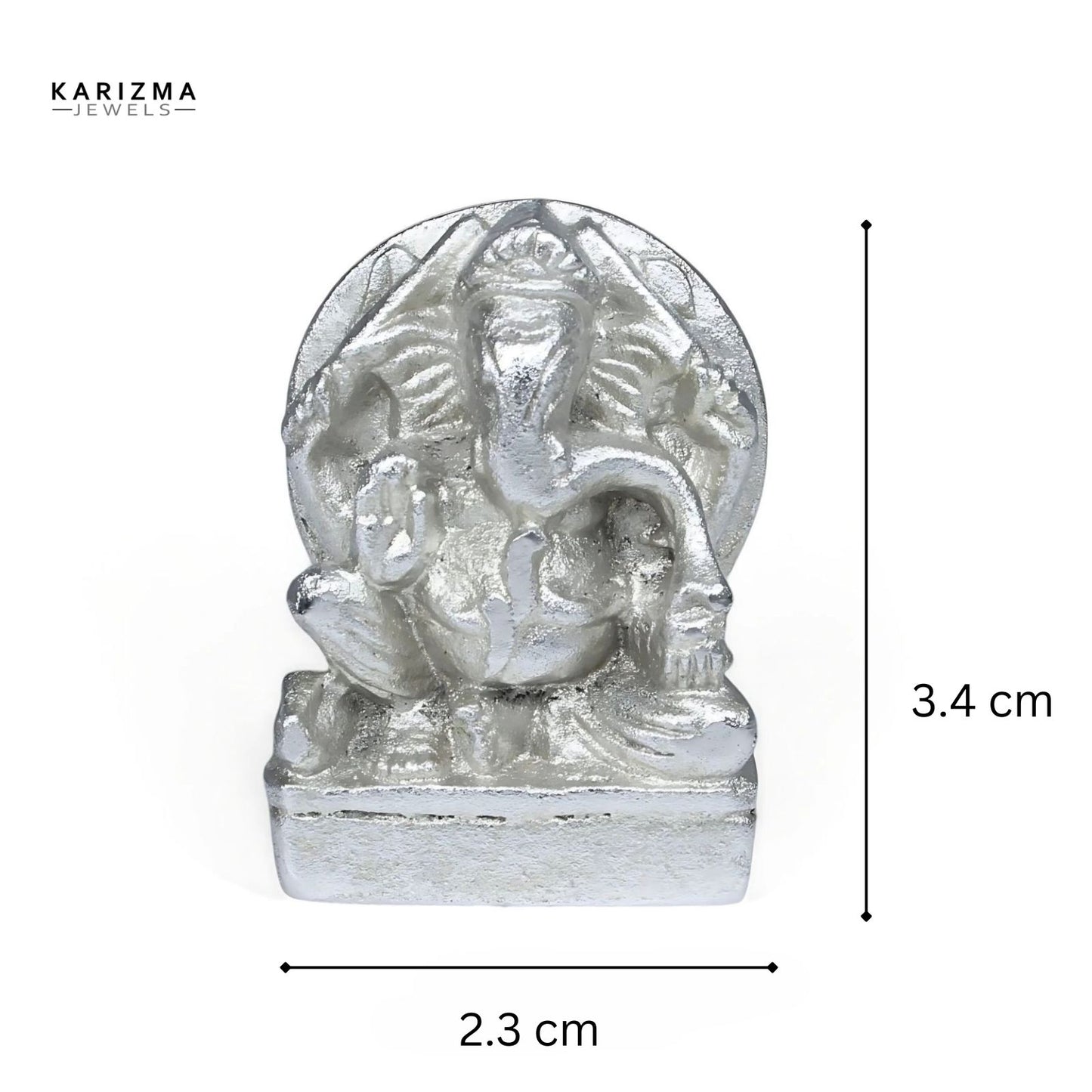 Real Parad (Mercury) Lakshmi Ganesh Idol for Home Puja Pooja
