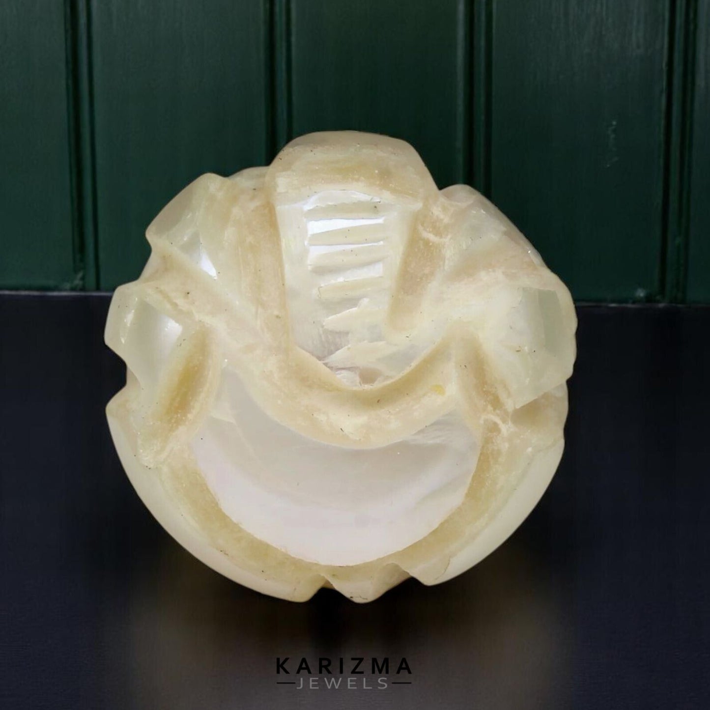 6.8Ct Real Natural Pearl Carved Lord Ganesha For Wealth & Prosperity