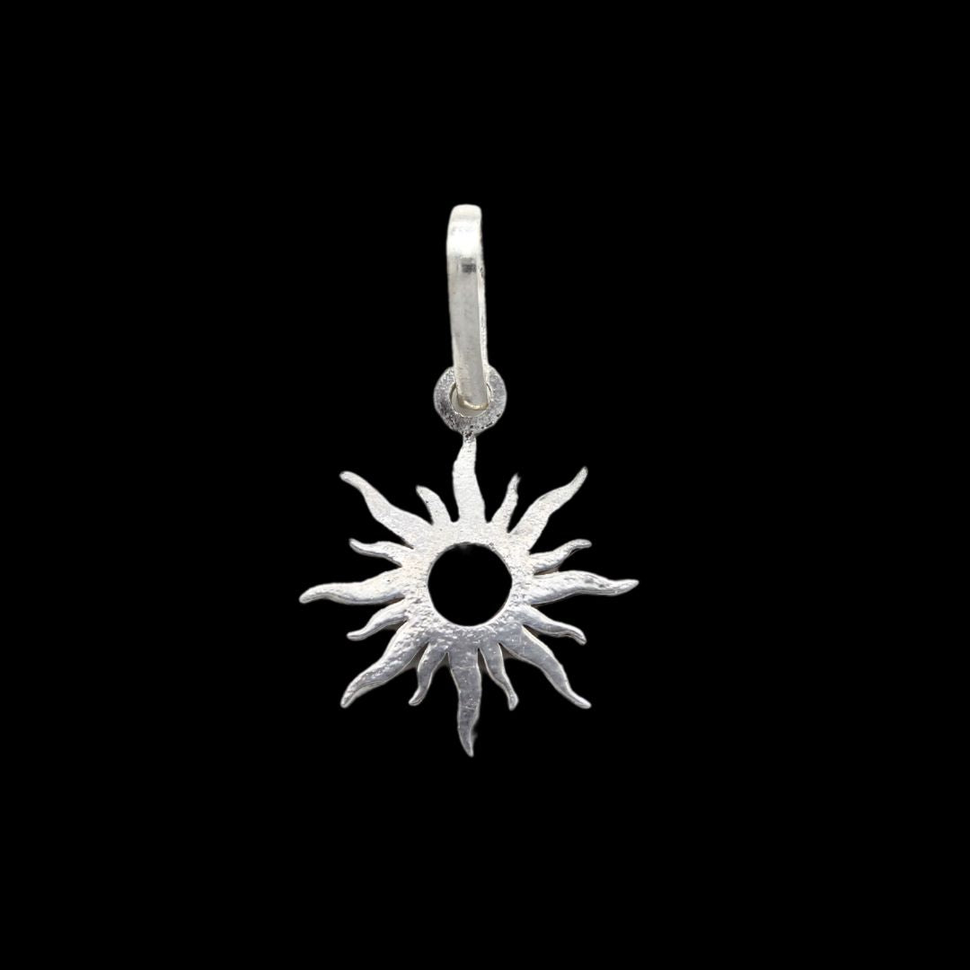 Pure Silver Sun -Suraj Pendant Used for Astrology and Red Book Remedy.