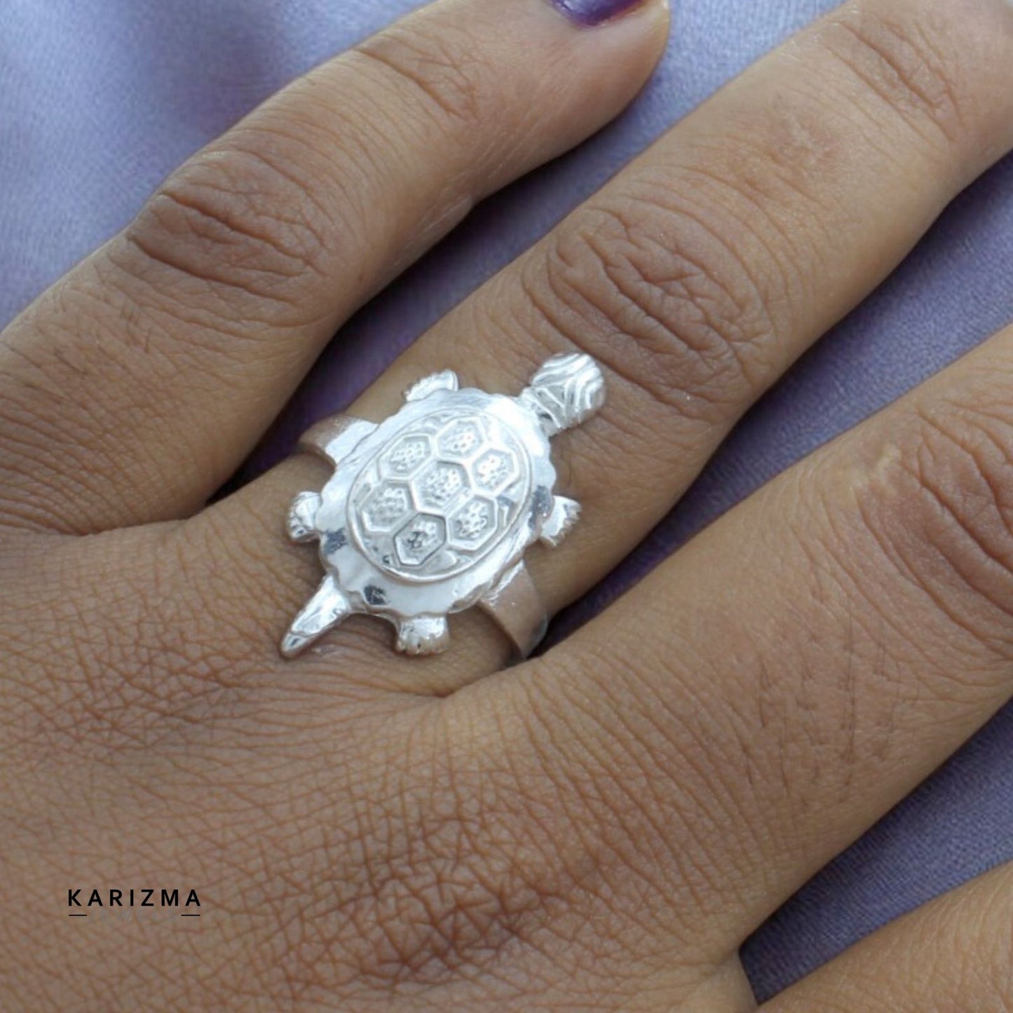 Amazing Turtle Look Indian Real Solid Silver gifting Unisex Ring