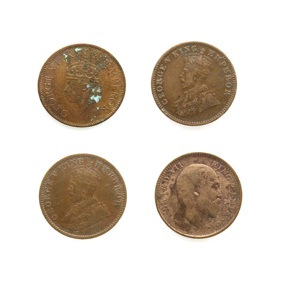 Copper Old Coin for lal kitab remedy and astrology