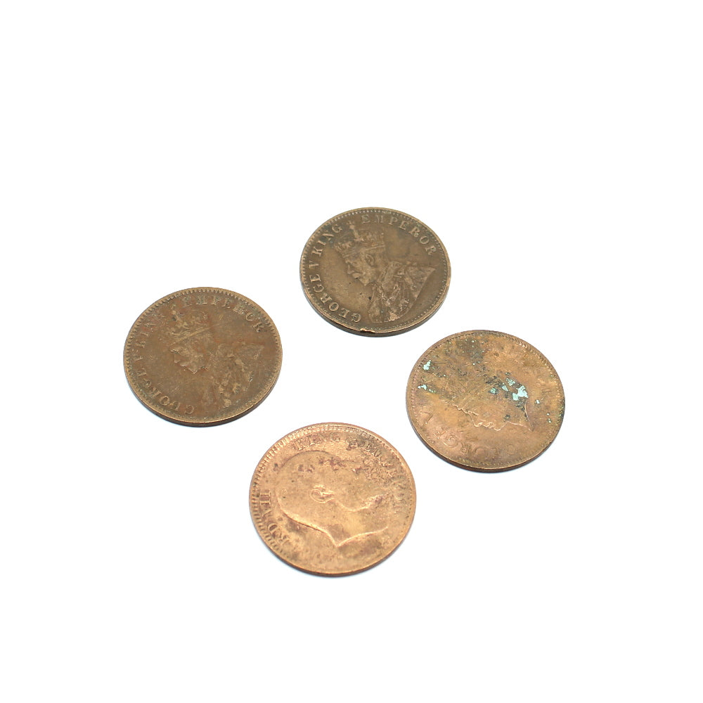 Copper Old Coin for lal kitab remedy and astrology