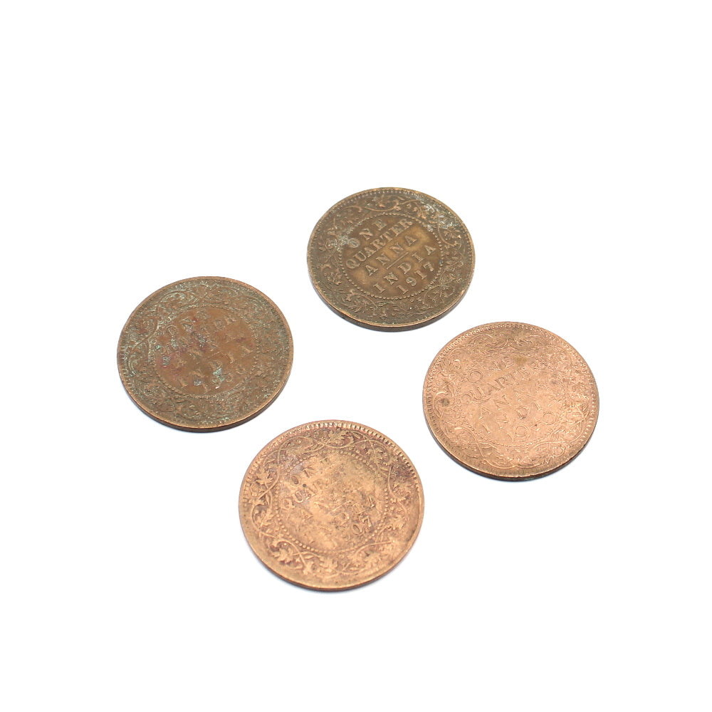 Copper Old Coin for lal kitab remedy and astrology