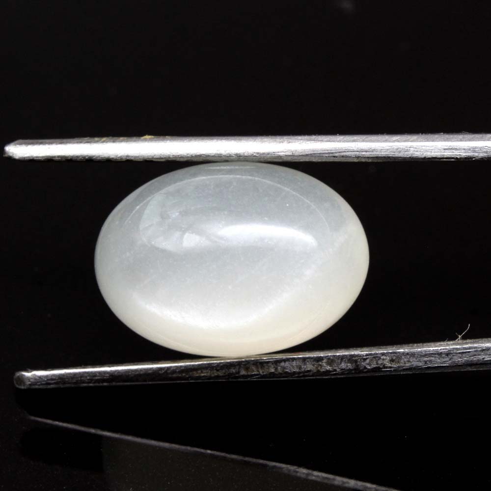 Natural MOONSTONE Oval Rashi Gemstone for Moon