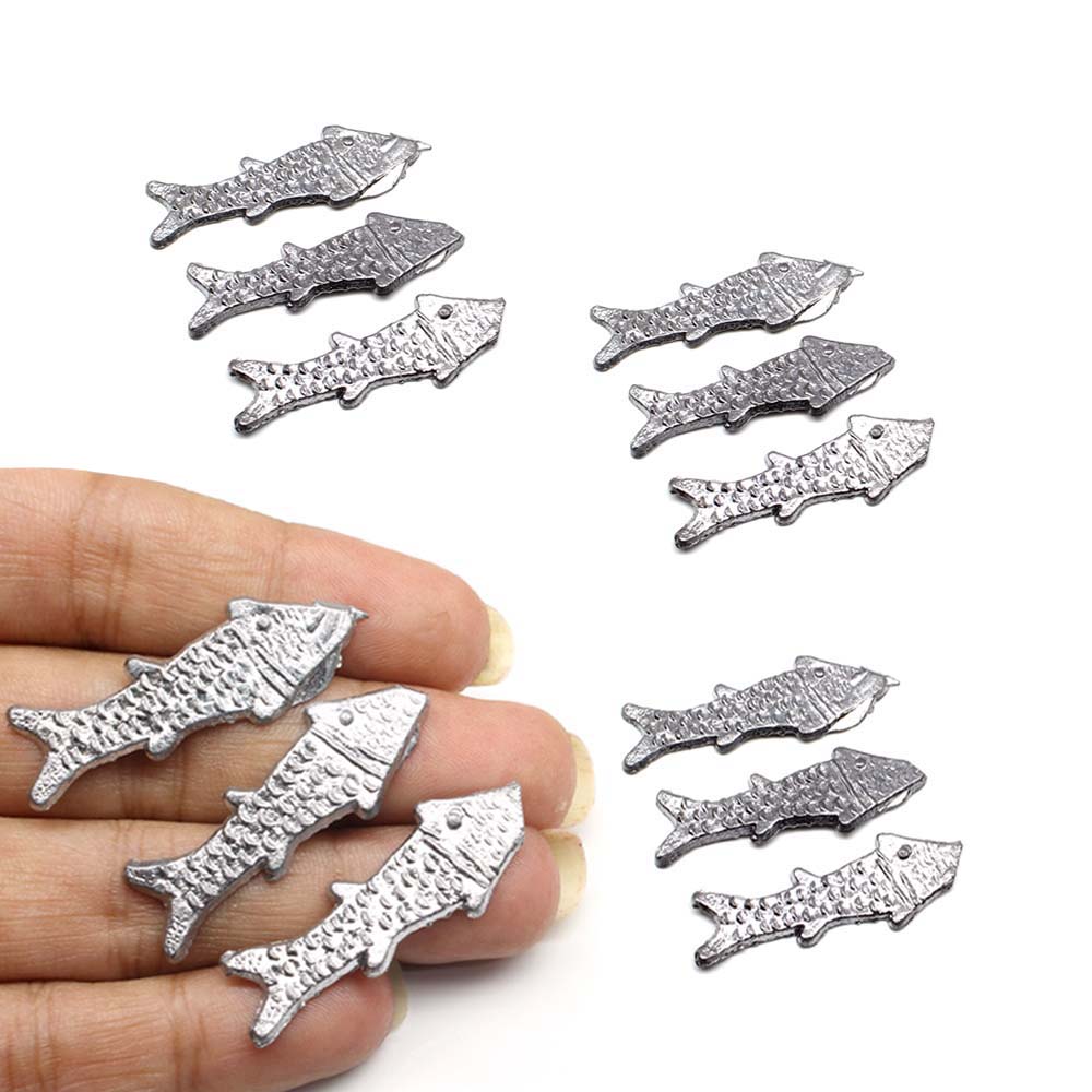 12pc Set Lead Ranga Fish for Lal kitab red book and astrological remedies