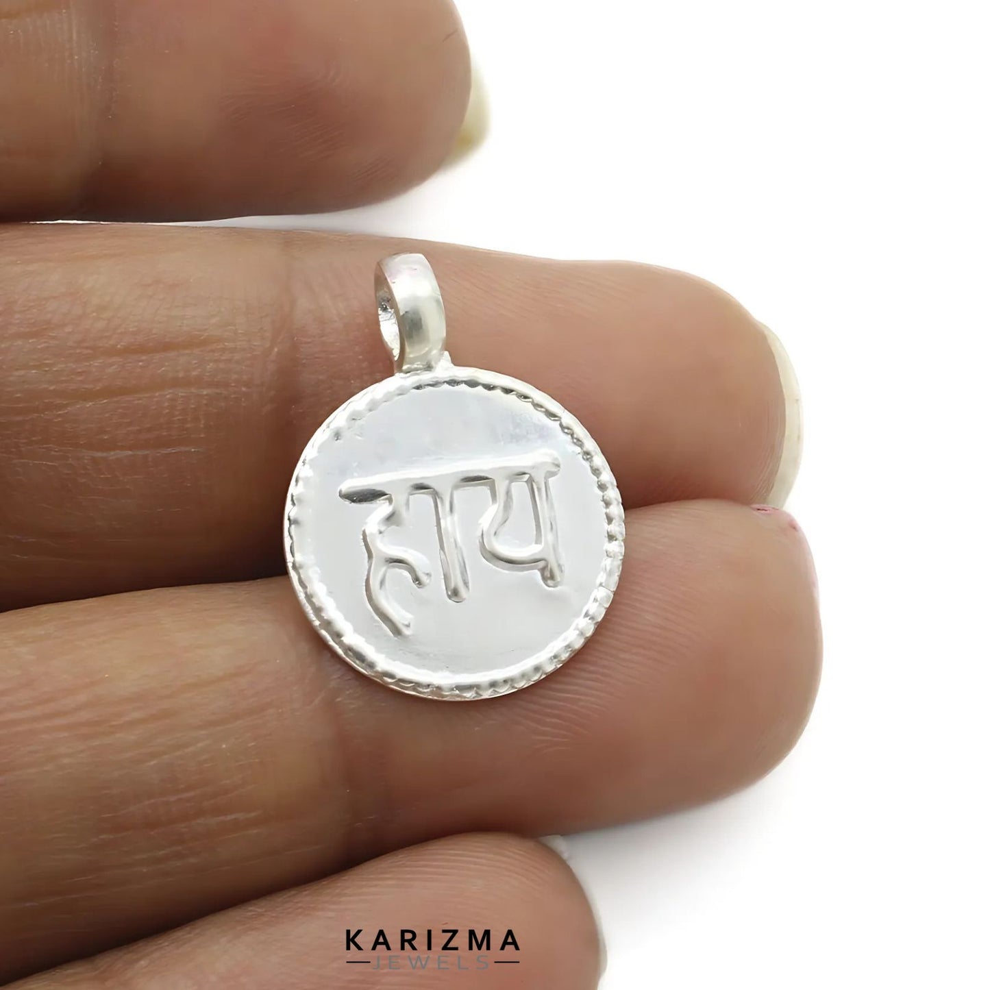 Real Sterling Silver Kids hey nazar Pendant locket lal kitab remedy