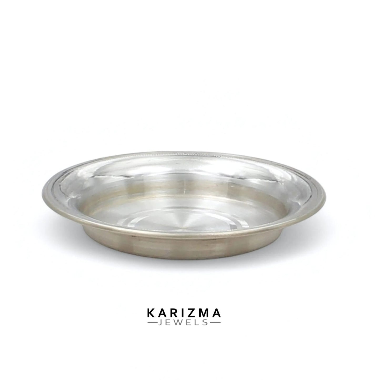925 Real Sterling Silver small Plate Puja remedies for Daily use