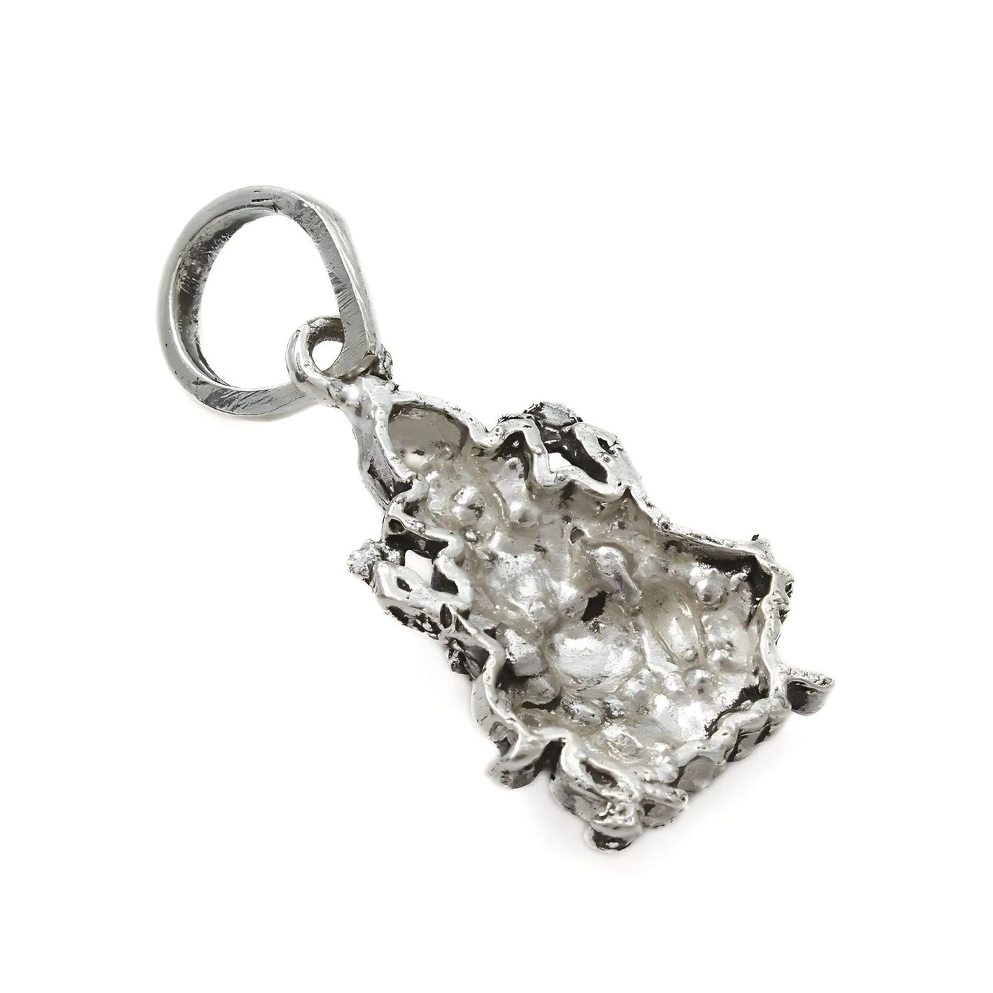 925 Real Sterling Silver Lord Ganesha Pendant