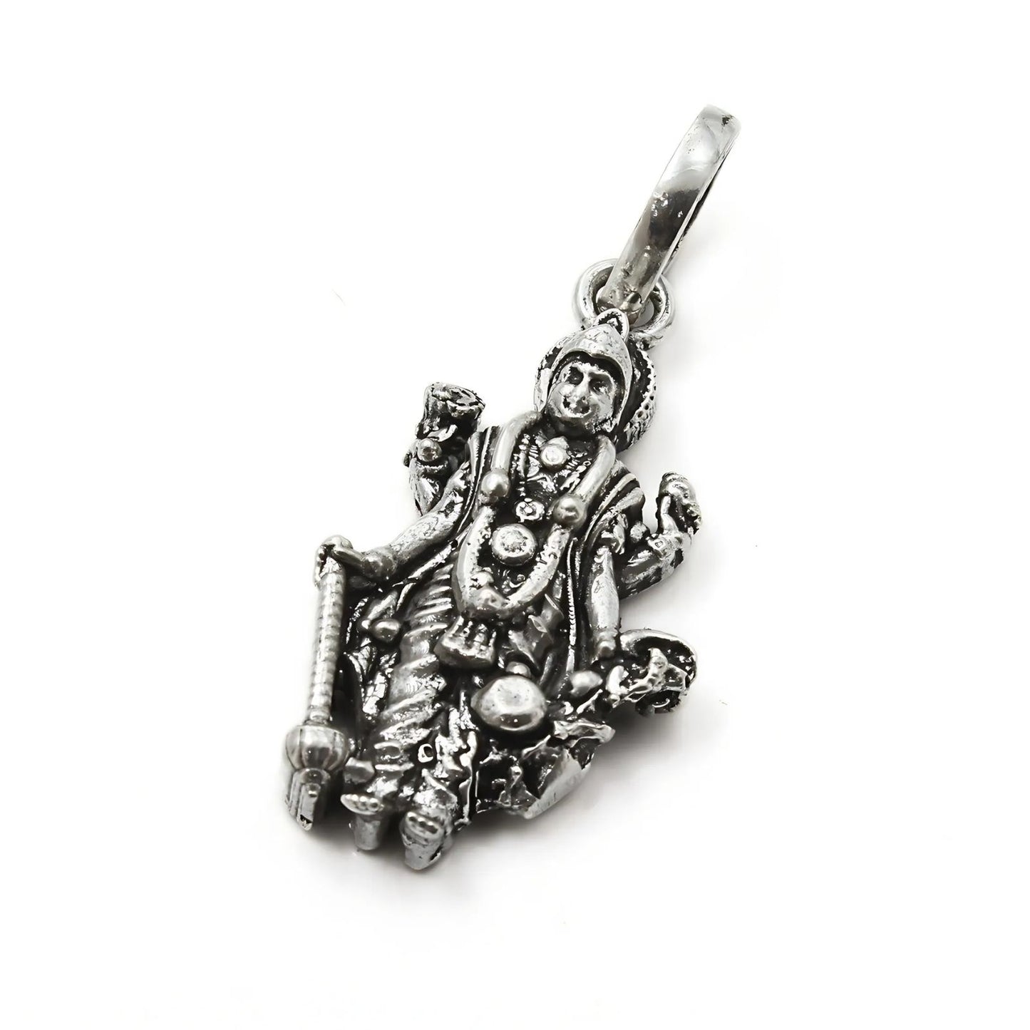925 Real Sterling Silver Lord Vishnu Pendant