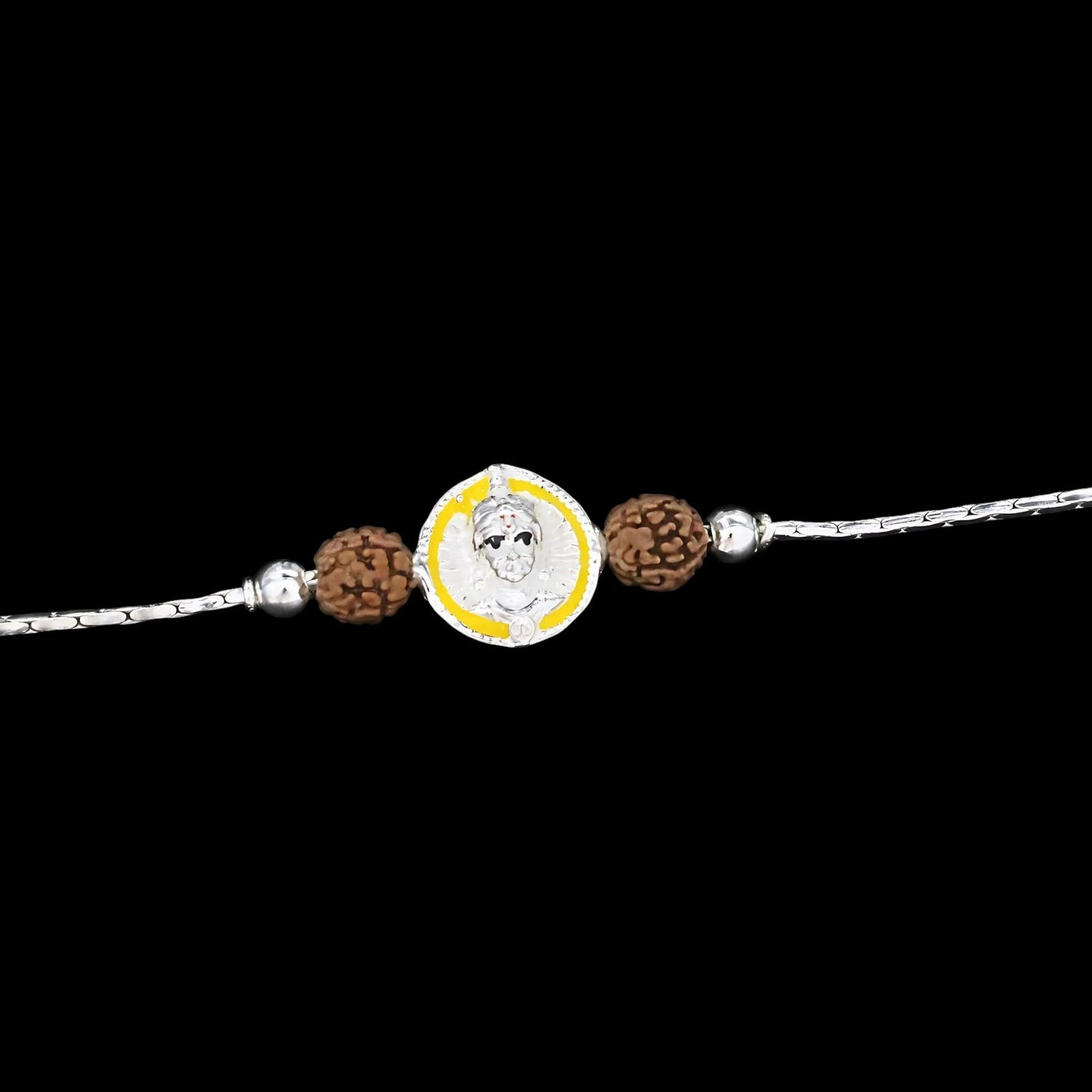 925 Real Silver Bracelet for Raksha Bandhan 7.7"