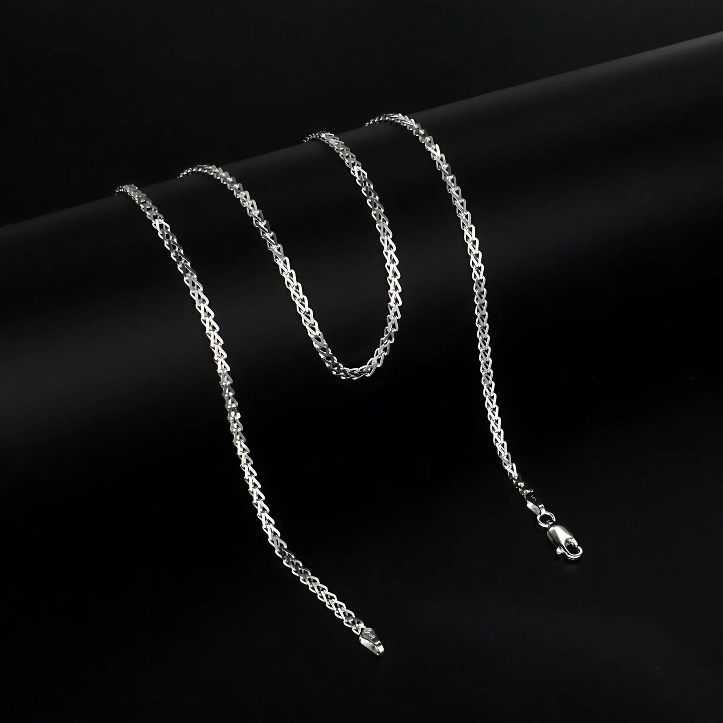 925 Sterling Silver women Stylish Neck chain 20"