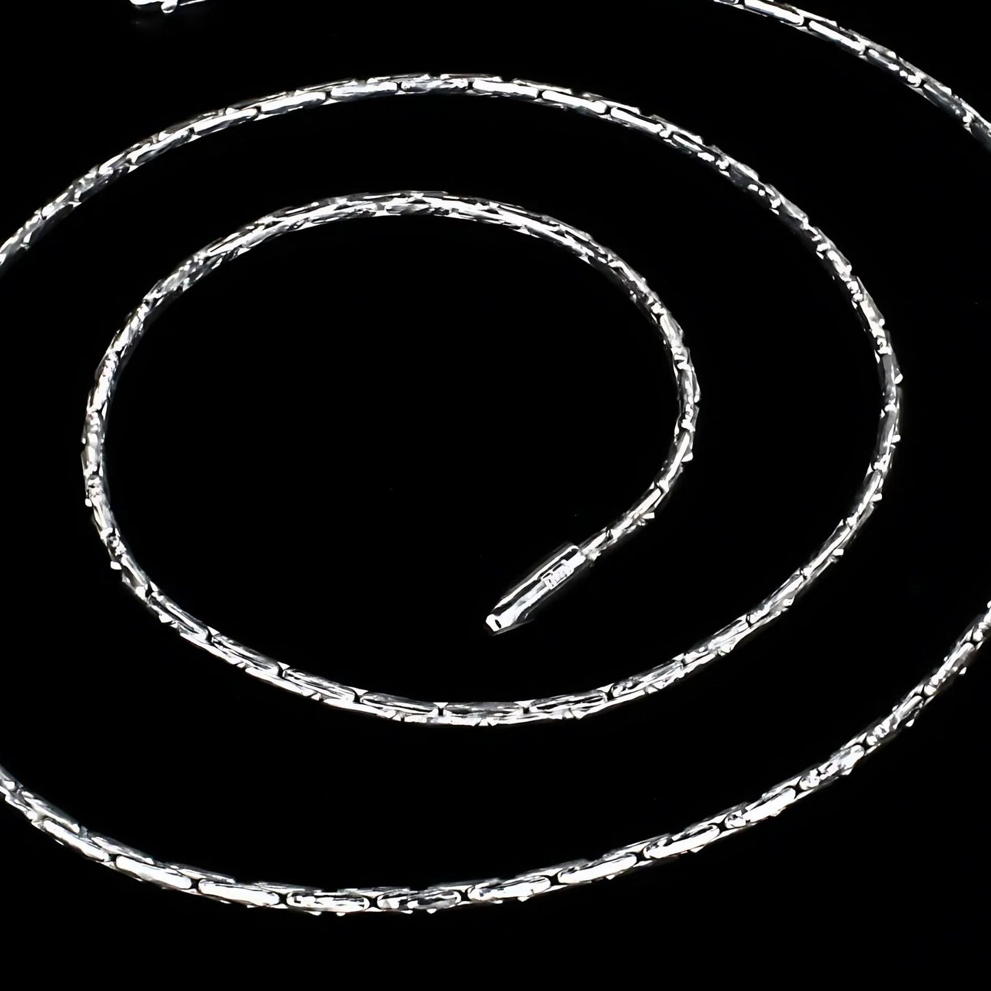 925 Sterling Silver women unique Neck chain 20"