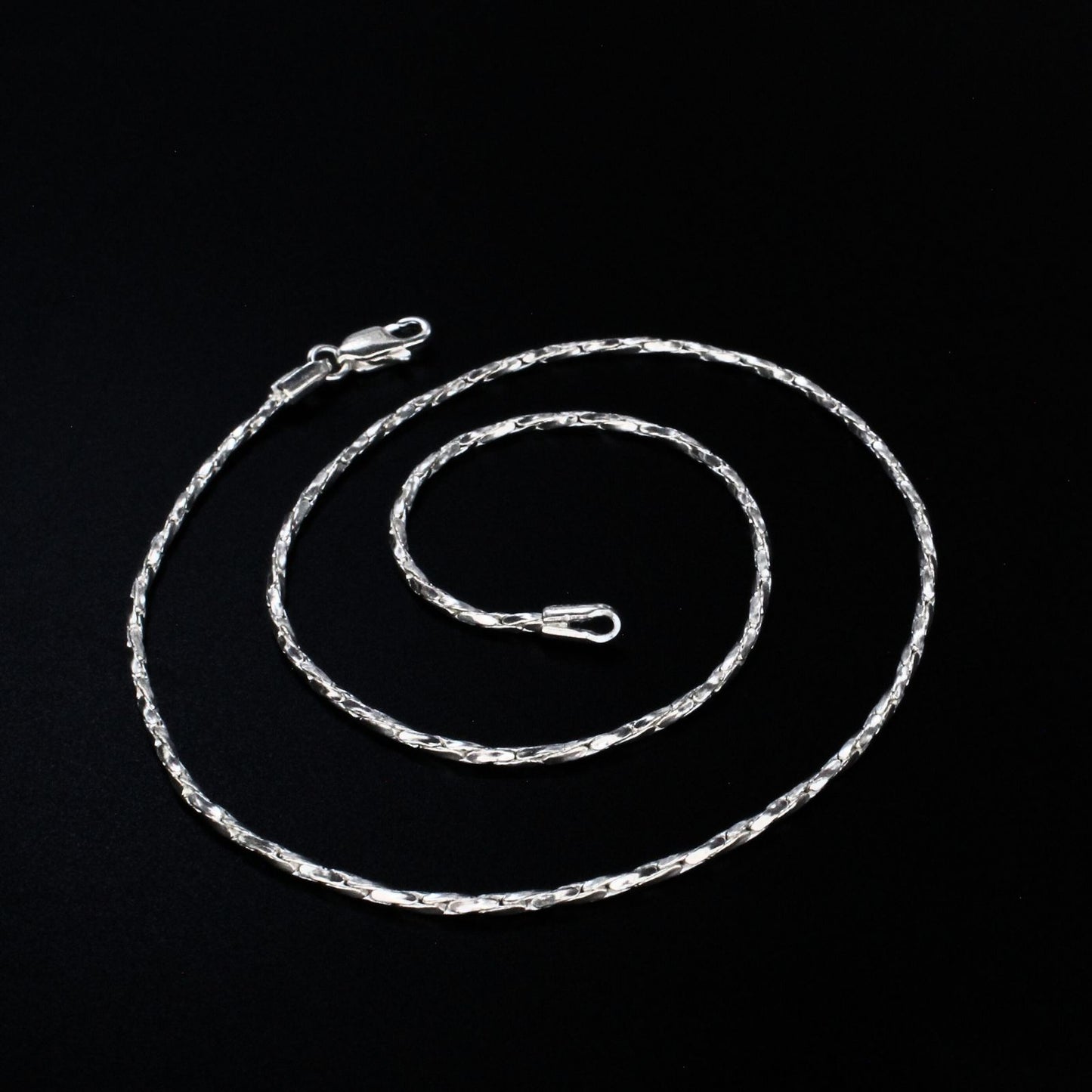 Real Silver Cardano Link Neck chain
