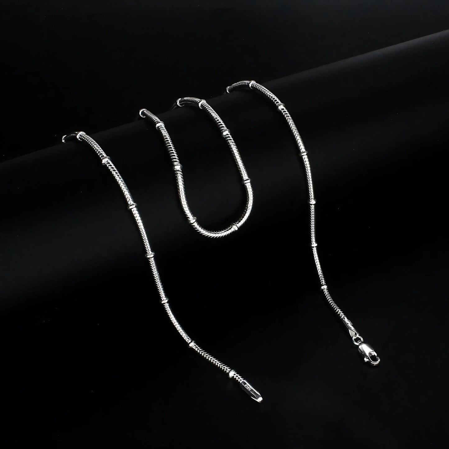 925 Sterling Silver women divine Snake Neck chain 20"
