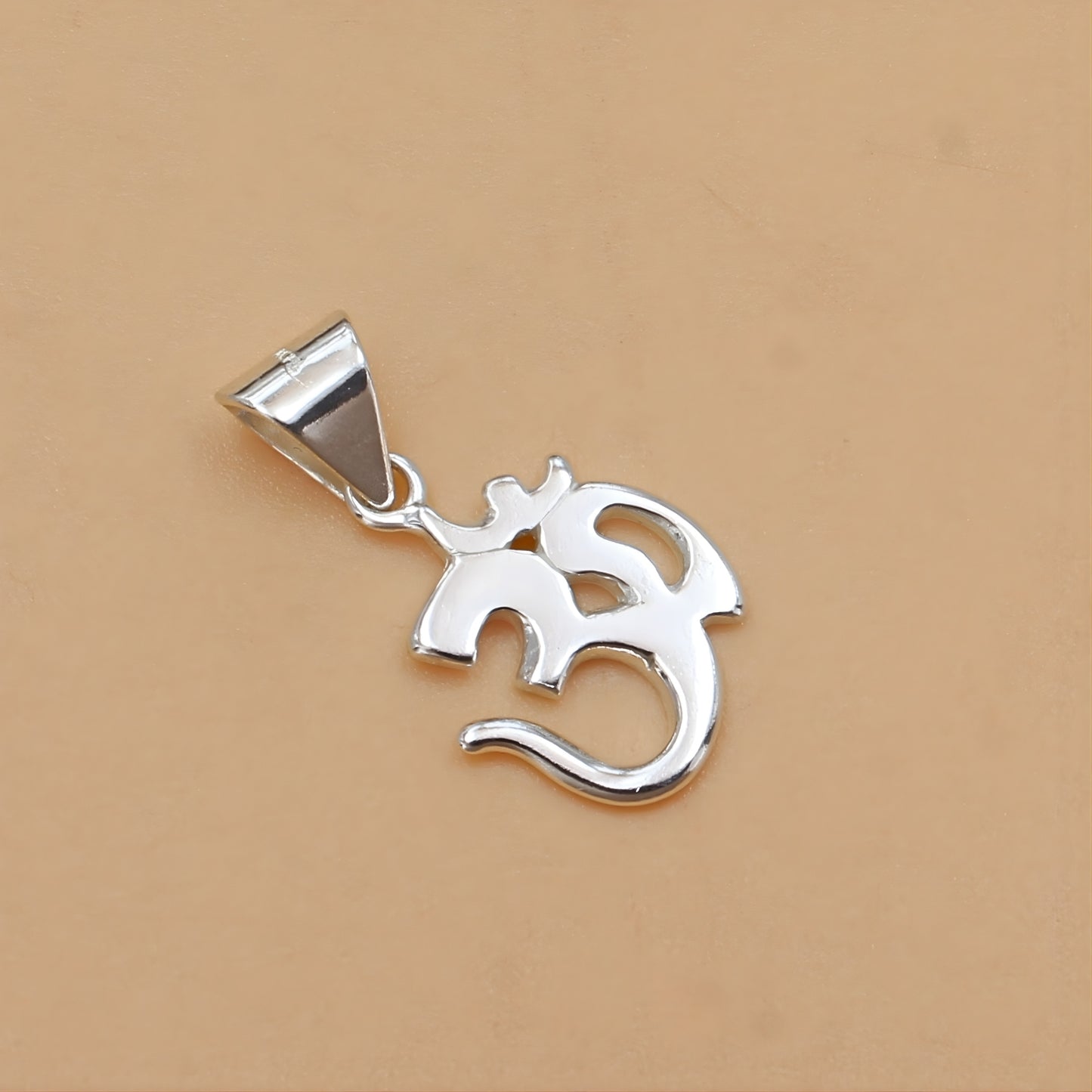 925 Real Sterling Silver OM God Pendant
