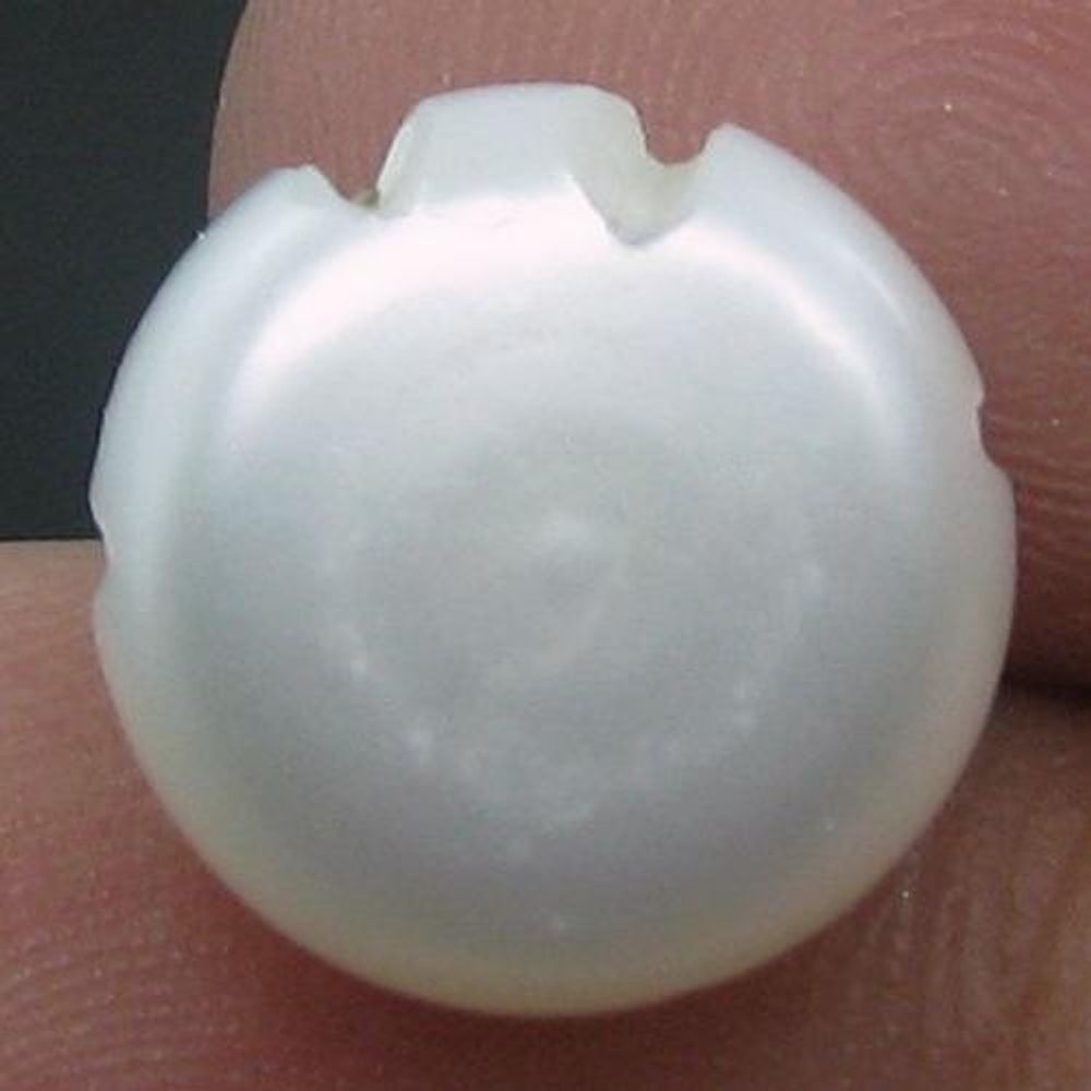 Real Natural Pearl Carved Lord Ganesha