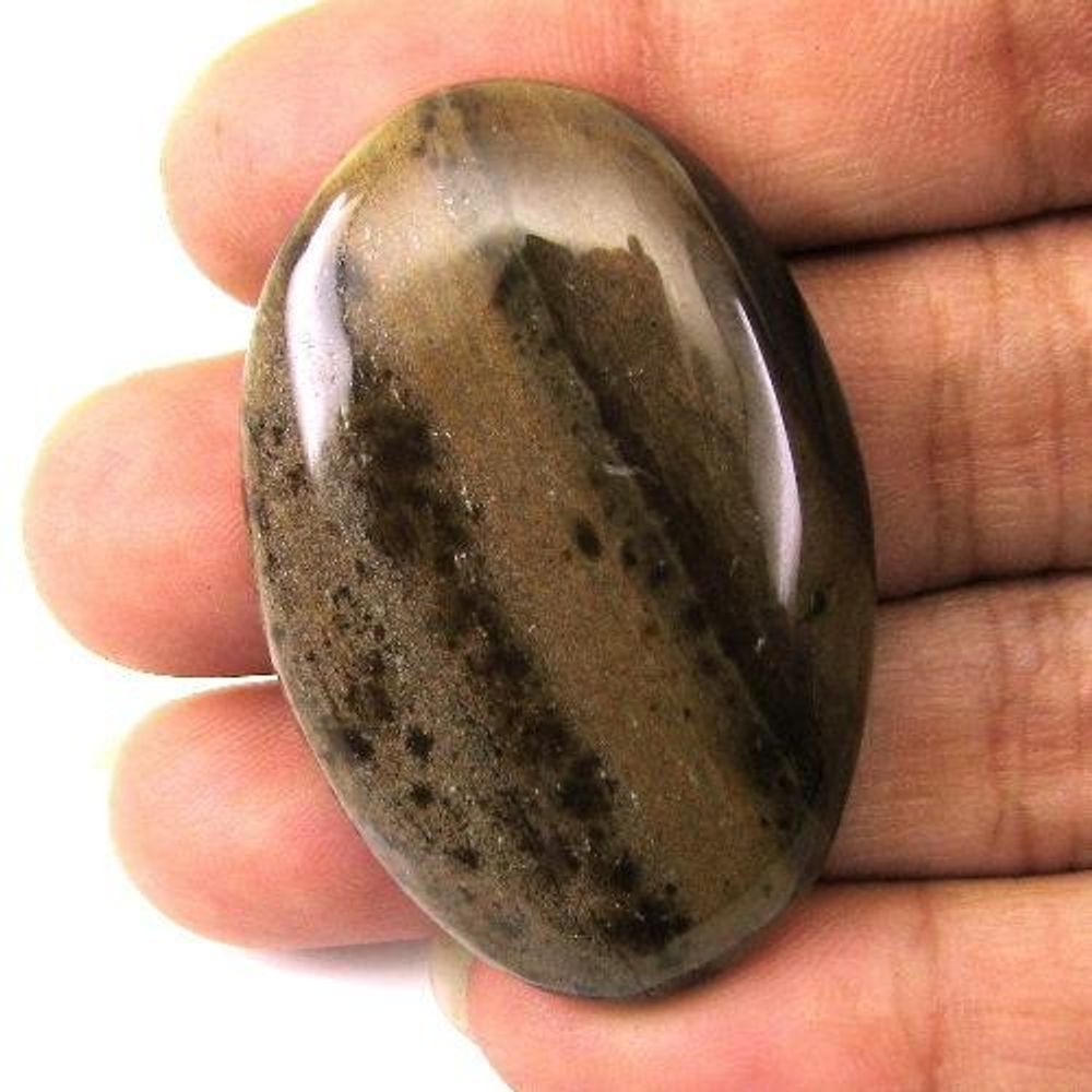 Selected 218.9Ct 4pc Wholesale lot Natural Picture Jasper Cabochon Gemstone