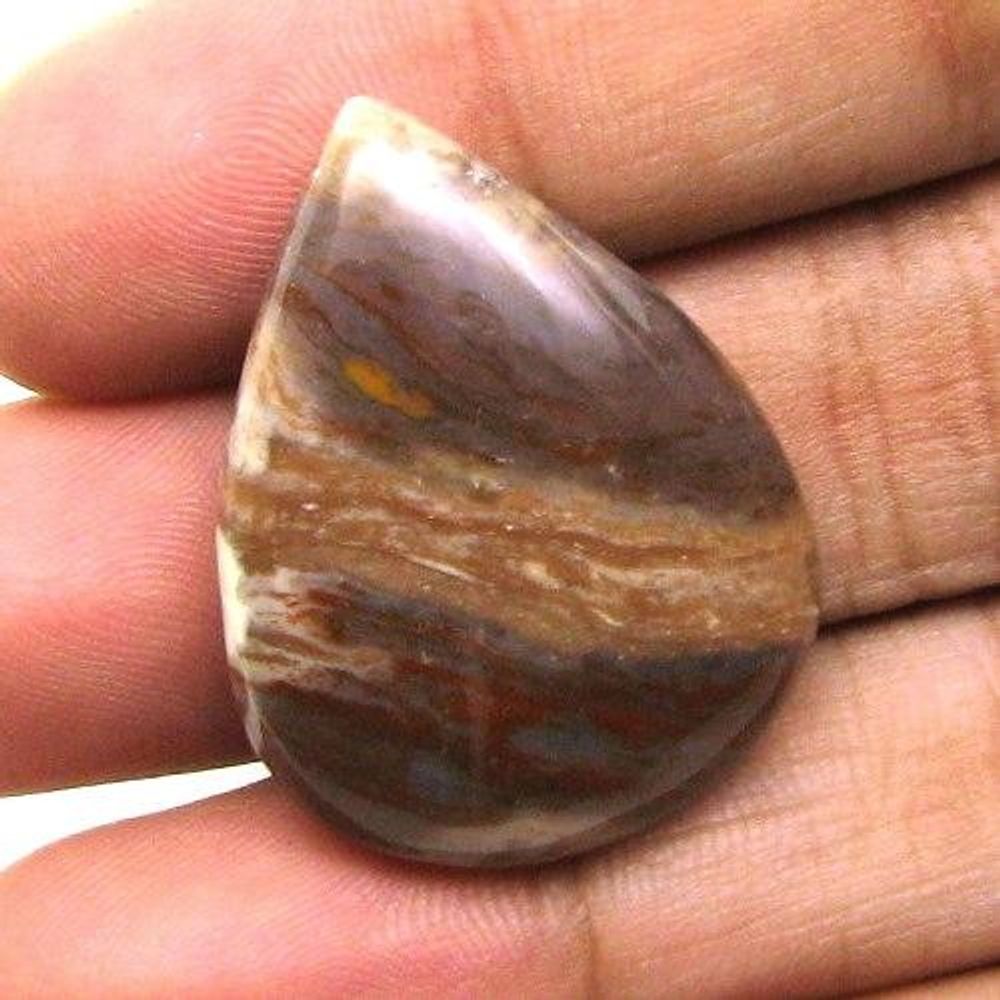 Selected 197.9Ct 6pc Wholesale lot Natural Picture Jasper Cabochon Gemstone
