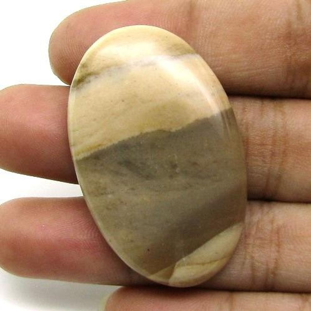 Selected 256Ct 5pc Wholesale lot Natural Brown Jasper Cabochon Gemstone