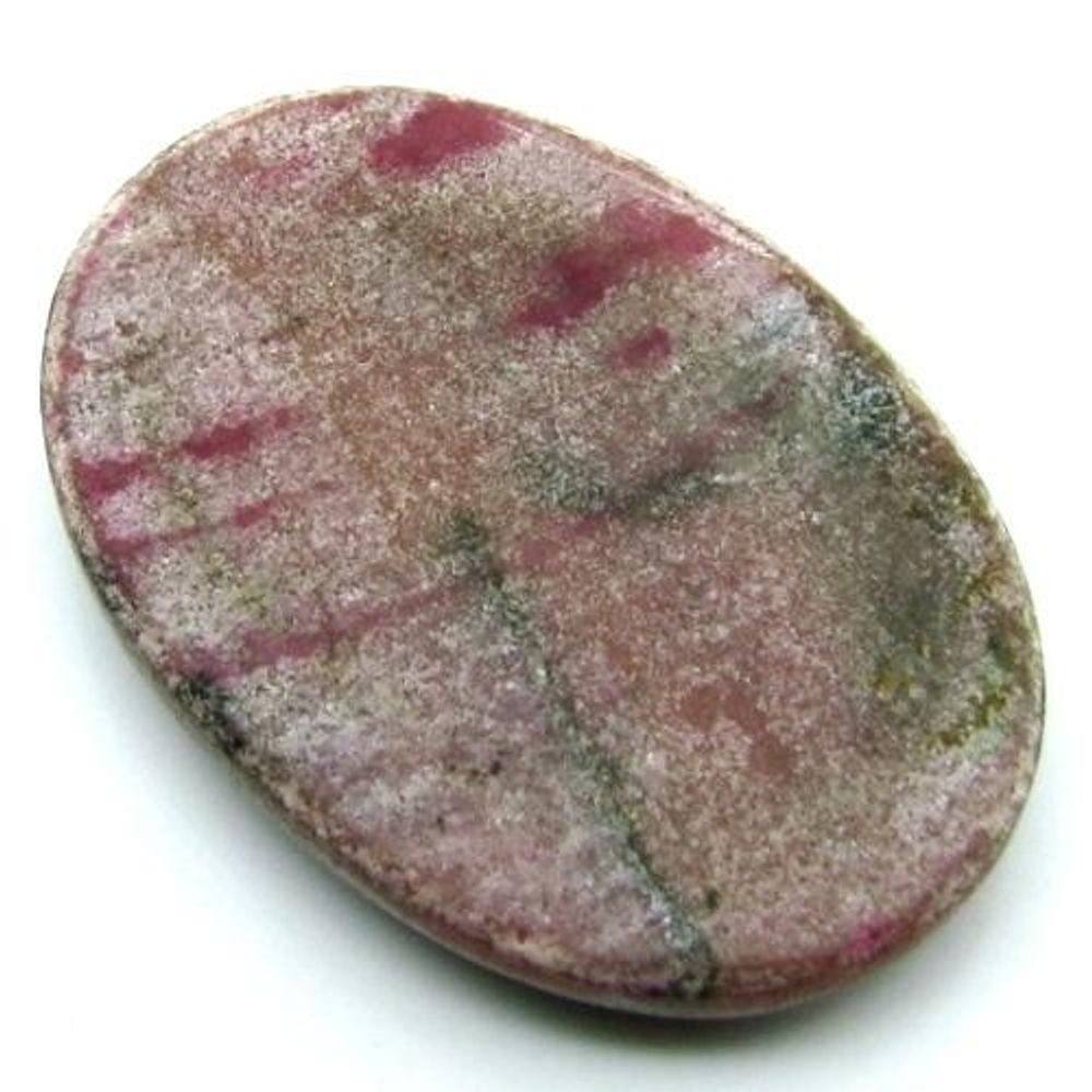 70.8Ct Natural Picture Rodonite Oval Cabochon Gemstone