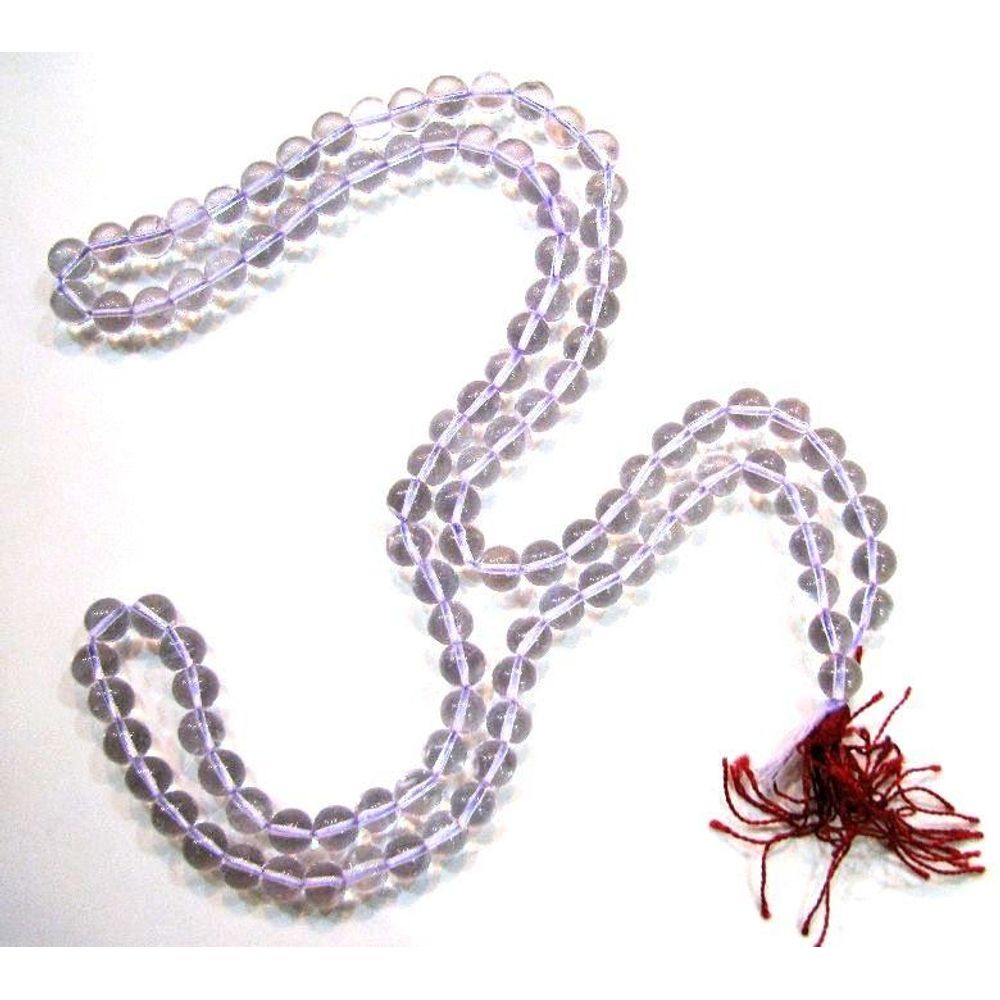 Natural Crystal Meditation Beads Sphatik Jap Mala