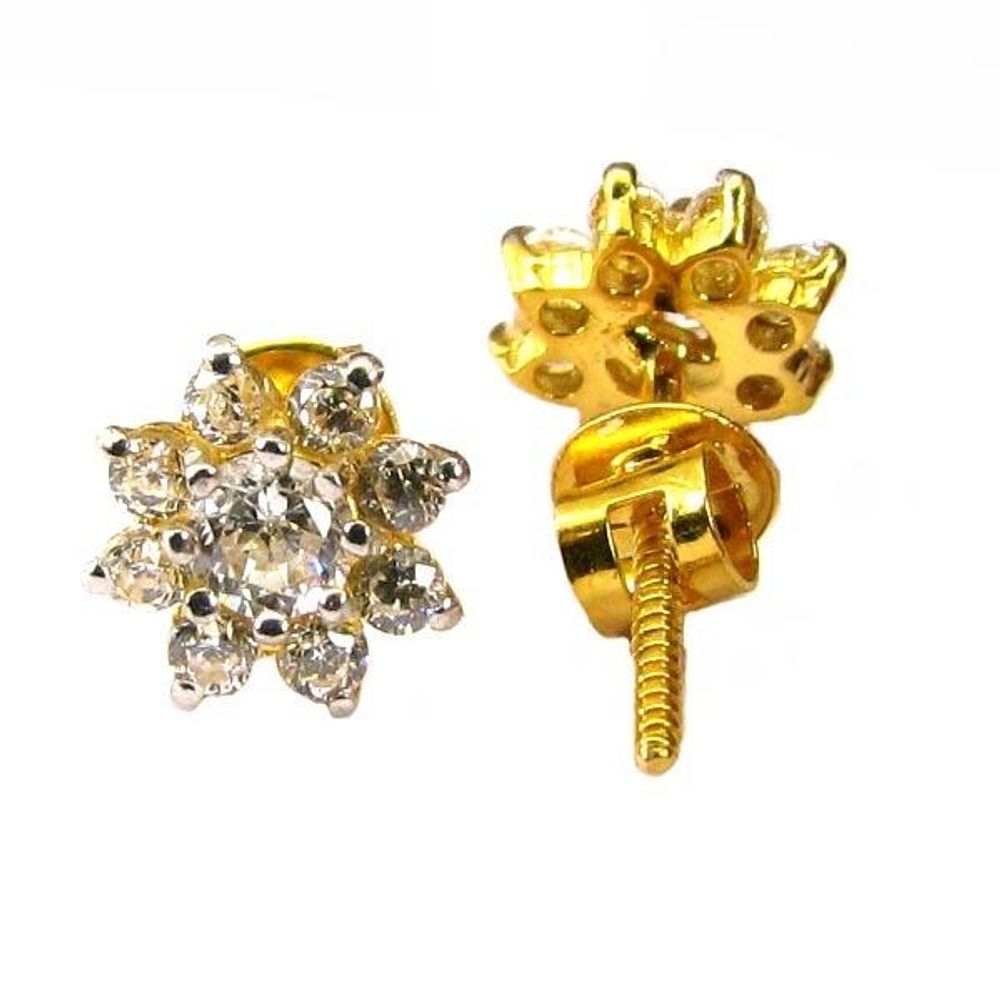 Real 14K Gold Earring