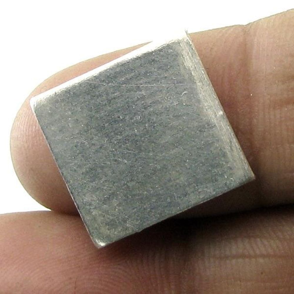 Pure Silver Square Piece - Chandi ka Chokor for Astrology and Lal Kitab