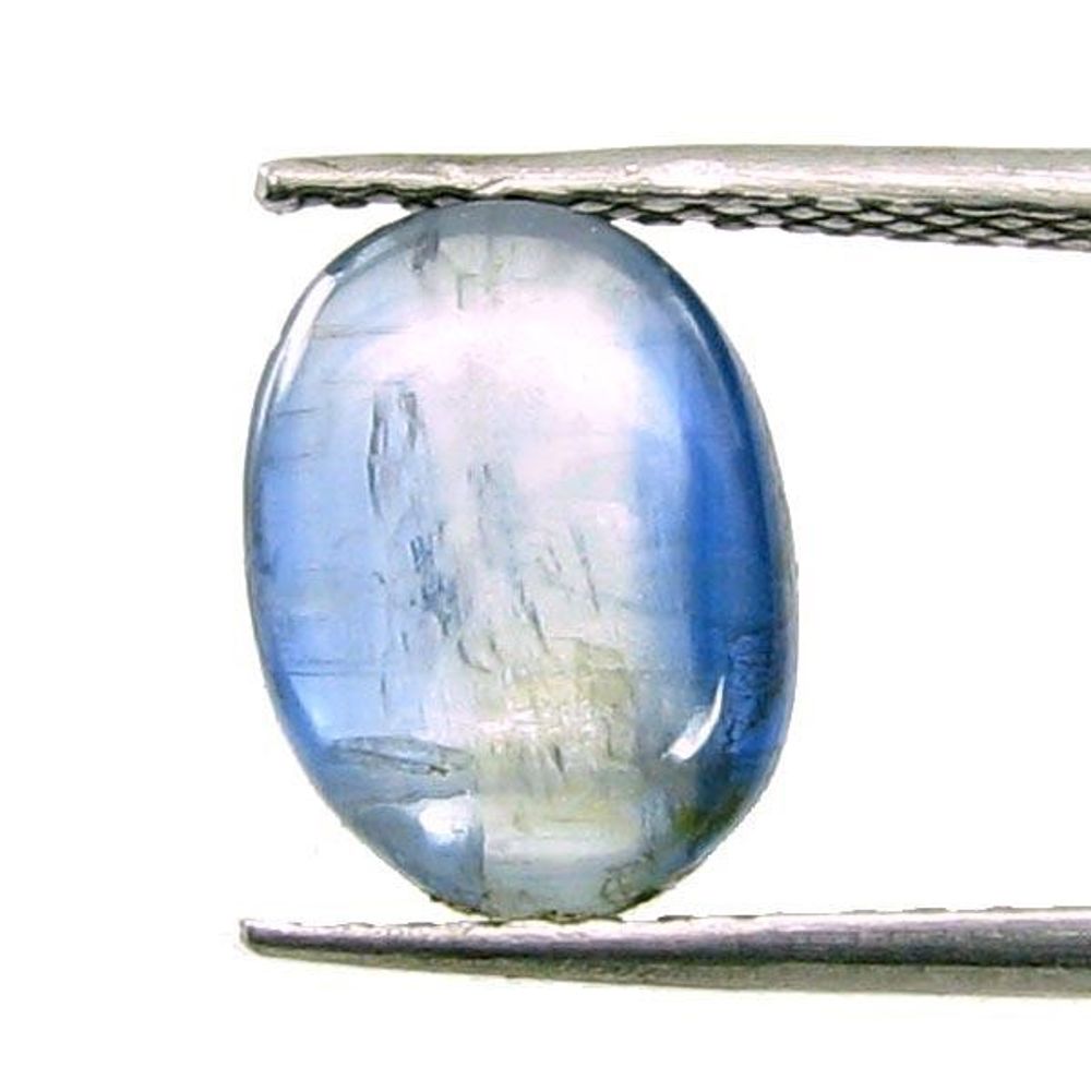 3.3Ct Natural Blue Nepal Kyanite Oval Cabochon Gemstone
