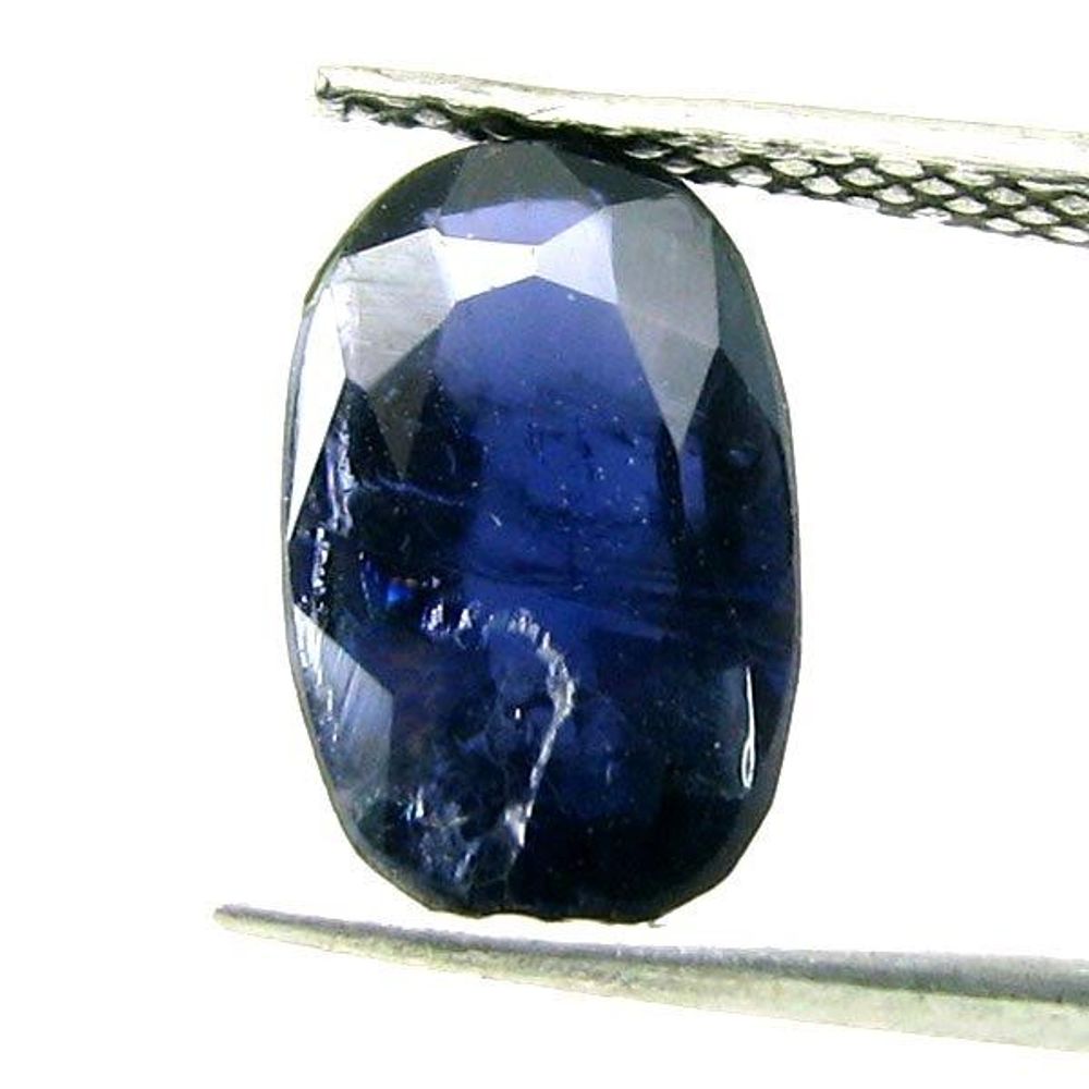 2.7Ct Natural Iolite Kaka Nilli Gemstone Substitute of Blue Sapphire