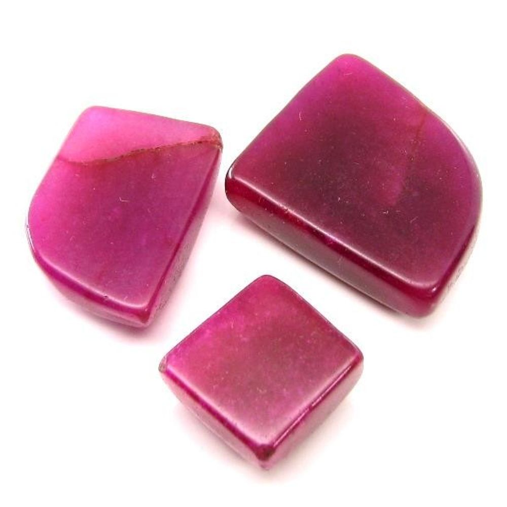 Red colored Natural Quartz Gemstone