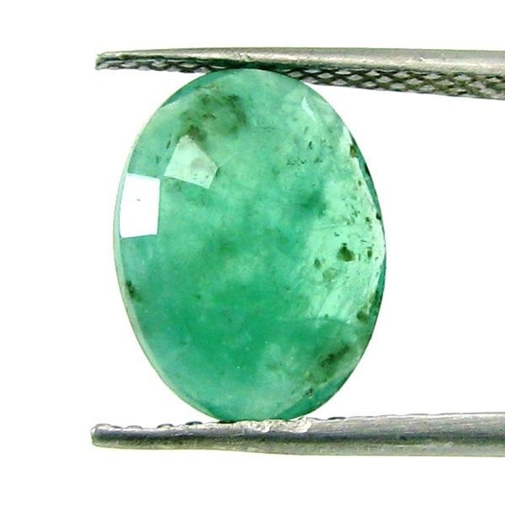 Certified 2.70Ct Natural Green Emerald (Panna) Oval Cut Rashi Gemstone