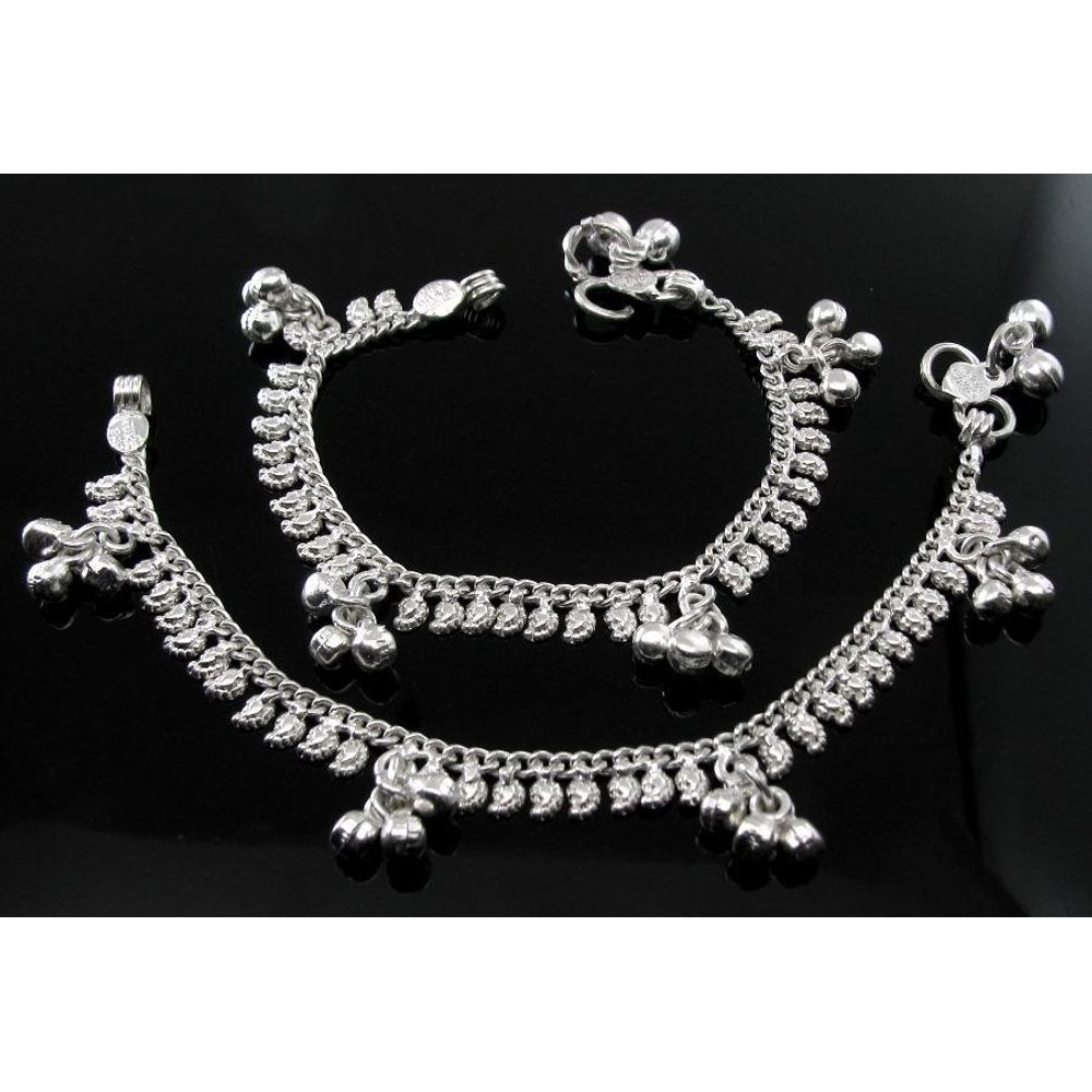 Silver Kids Anklets (Pajeb) Bracelet 6.7"