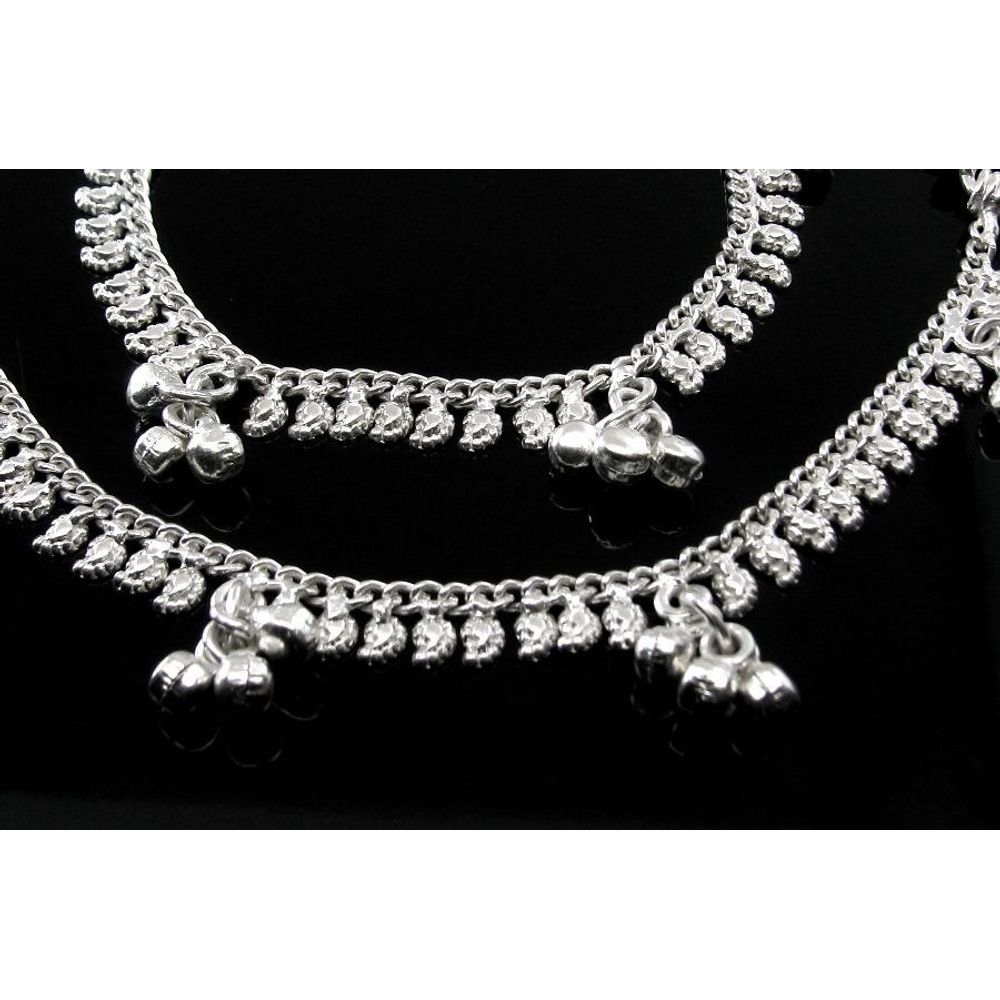 Silver Kids Anklets (Pajeb) Bracelet 6.7"