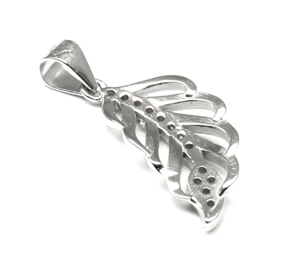 Pure 925 Sterling Silver Pendant Platinum finish