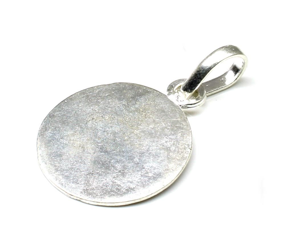 Silver Moon Religious Pendant Mantra for children's