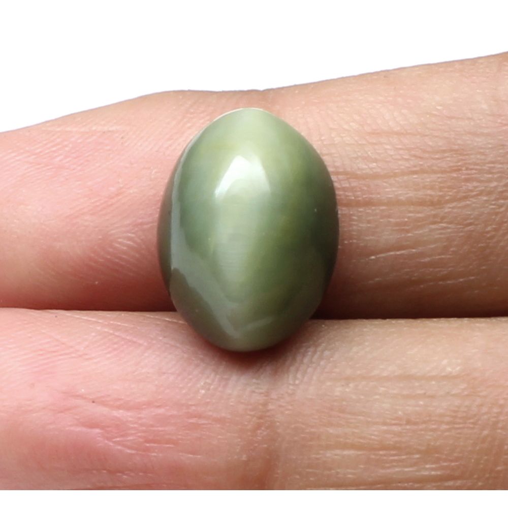 8.15Ct Natural Cat's Eye (Lehsunia) Astrology rashi Loose Gemstone for Ketu