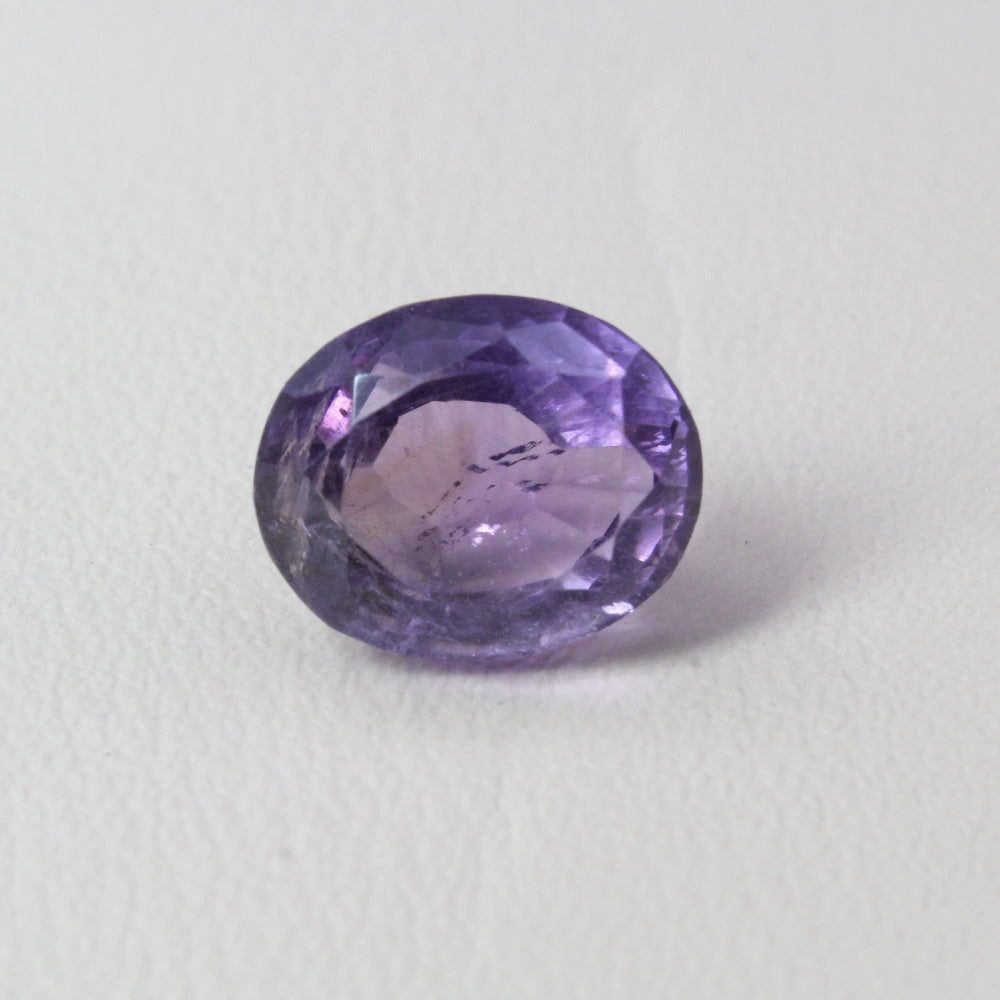 6.6Ct Natural Amethyst (Katella) Oval Faceted Purple Gemstone